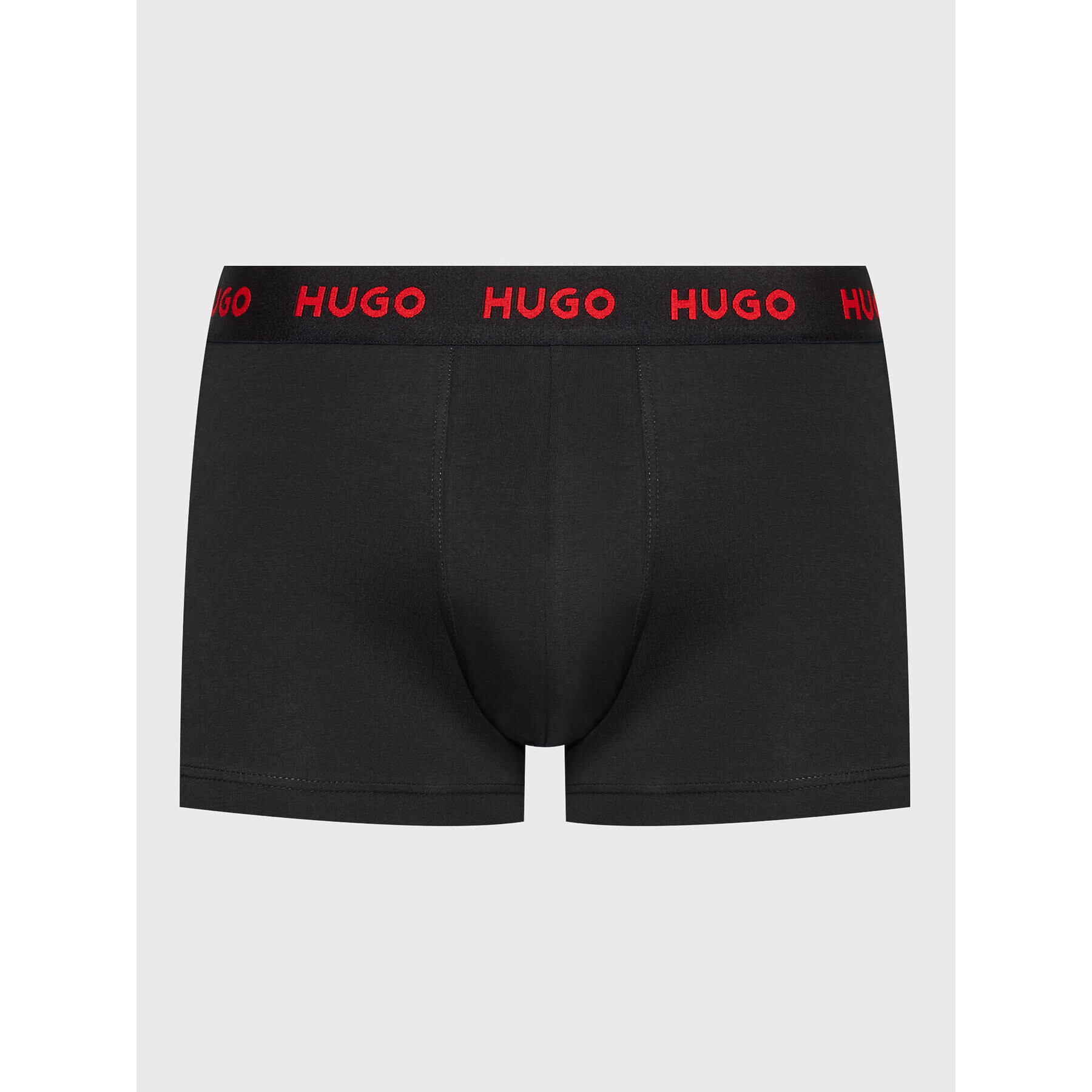 Hugo Set 3 perechi de boxeri Trunk Triplet Design 50480170 Negru - Pled.ro