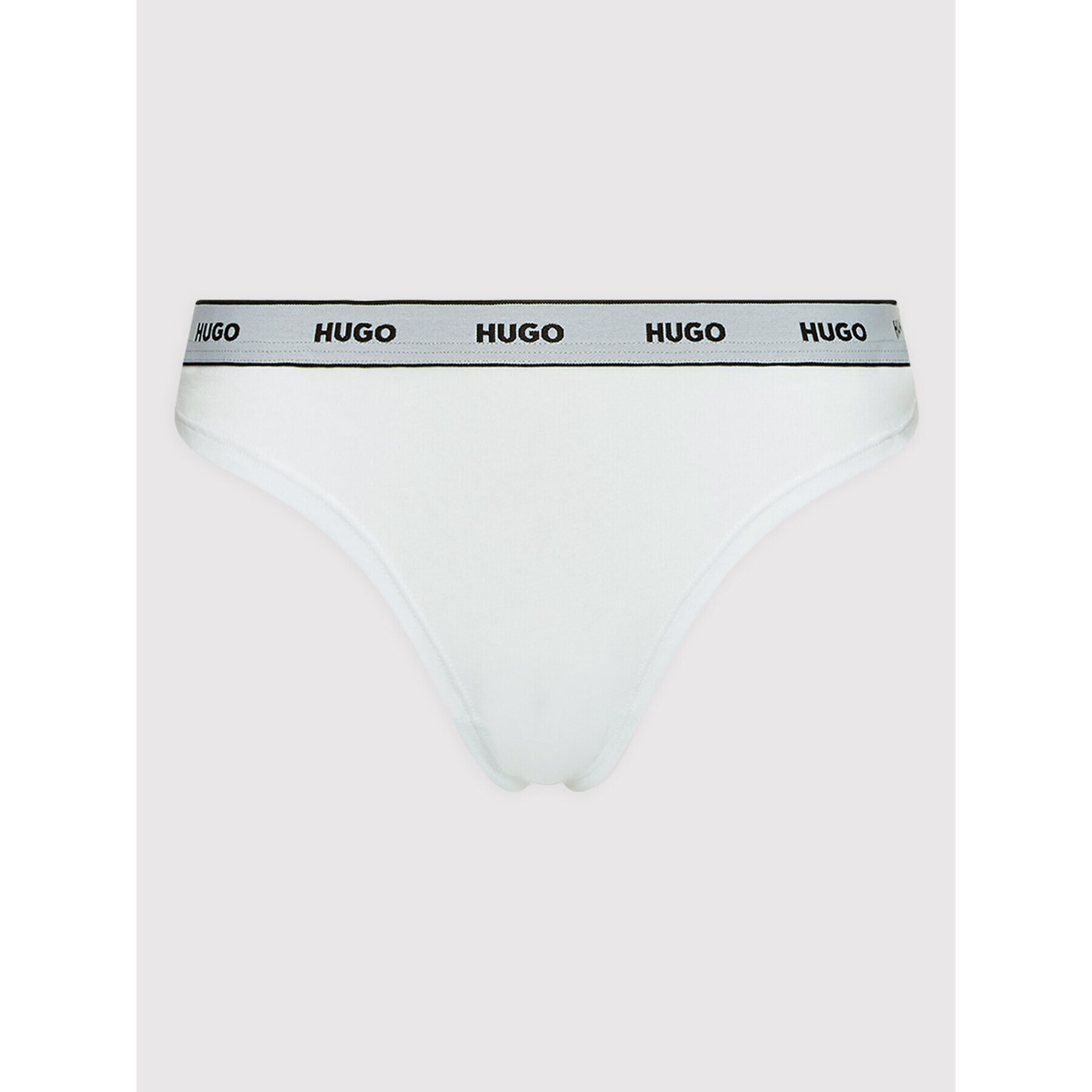 Hugo Set 3 perechi de chiloți tanga 50469681 Alb - Pled.ro