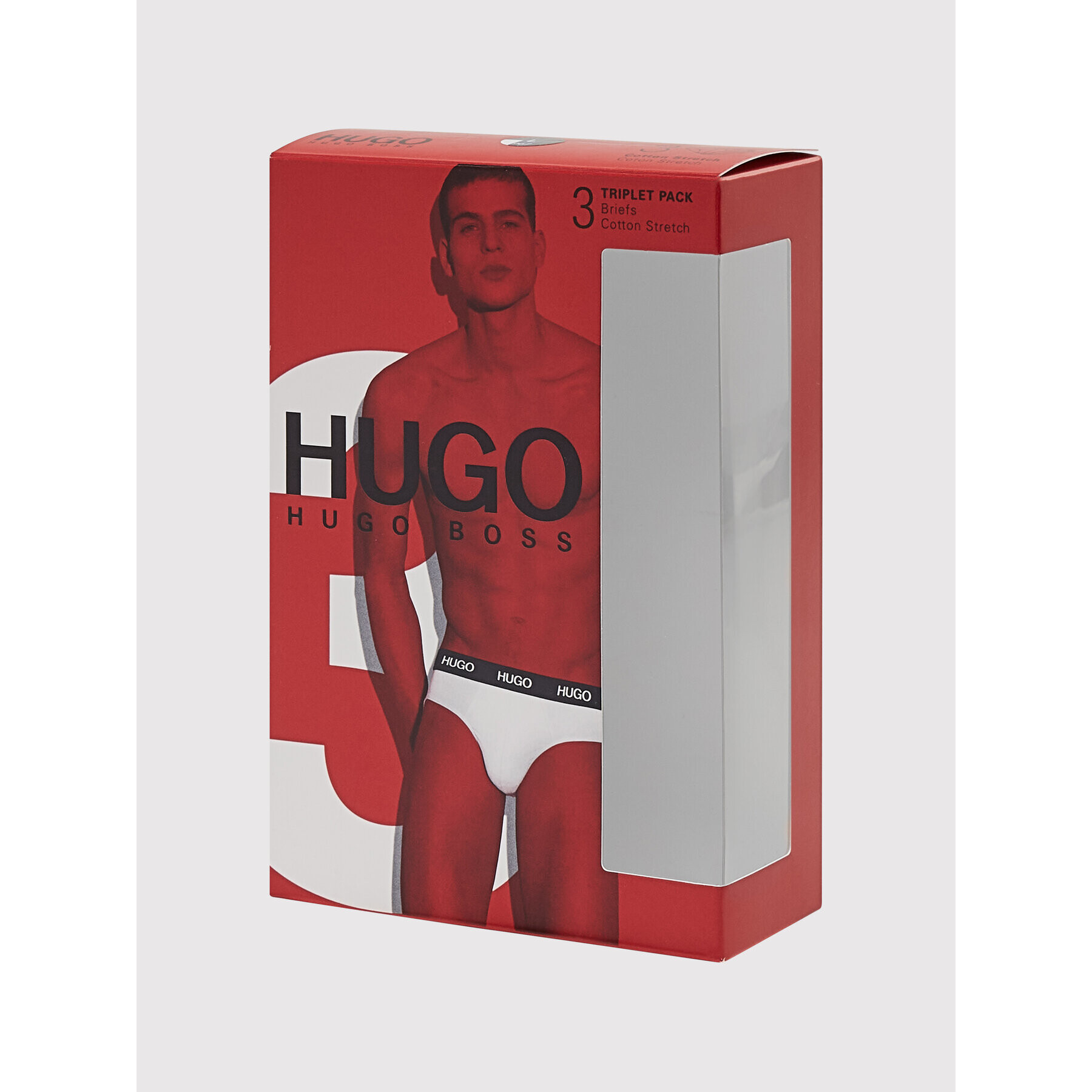 Hugo Set 3 perechi de slipuri 50439265 Bleumarin - Pled.ro