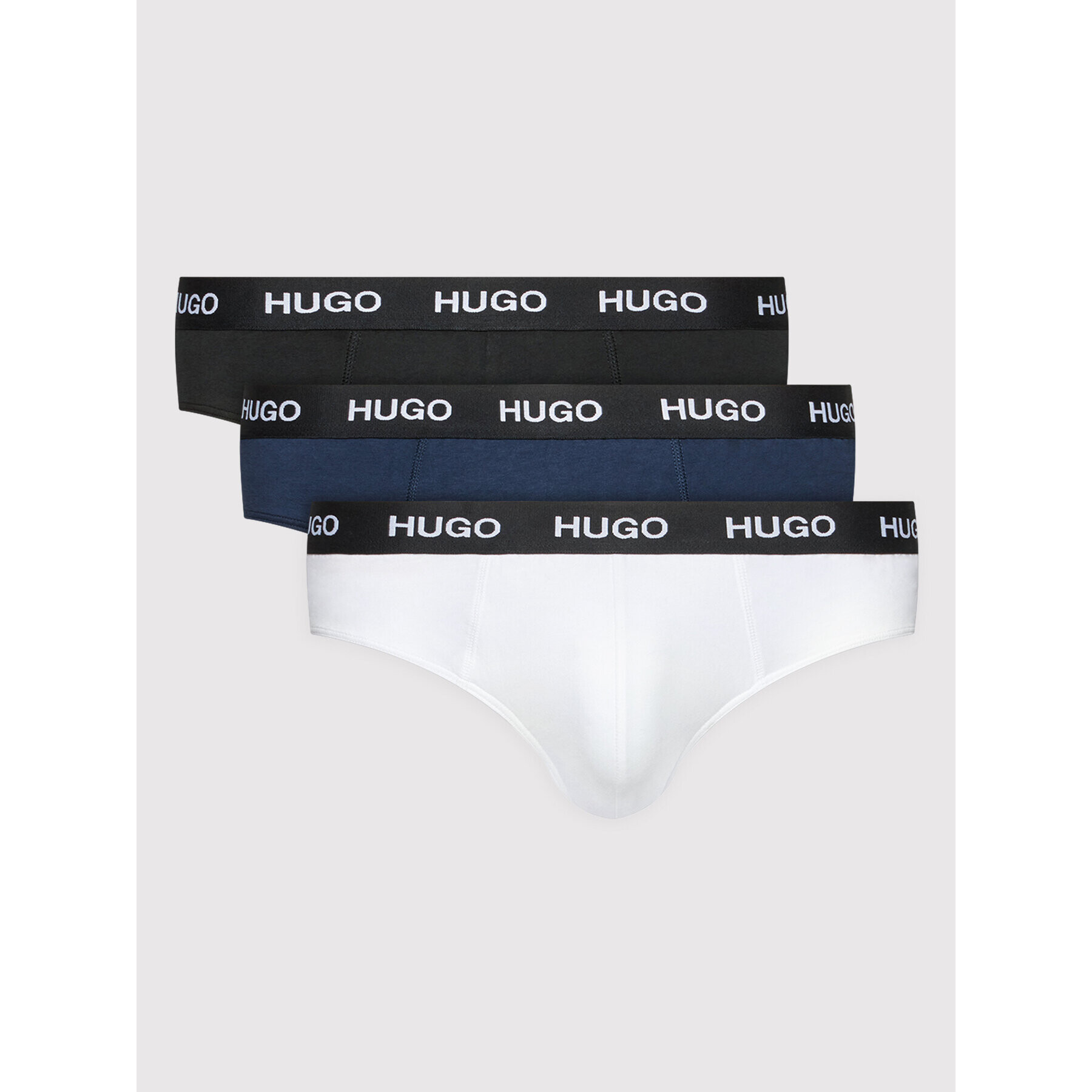 Hugo Set 3 perechi de slipuri 50451895 Colorat - Pled.ro