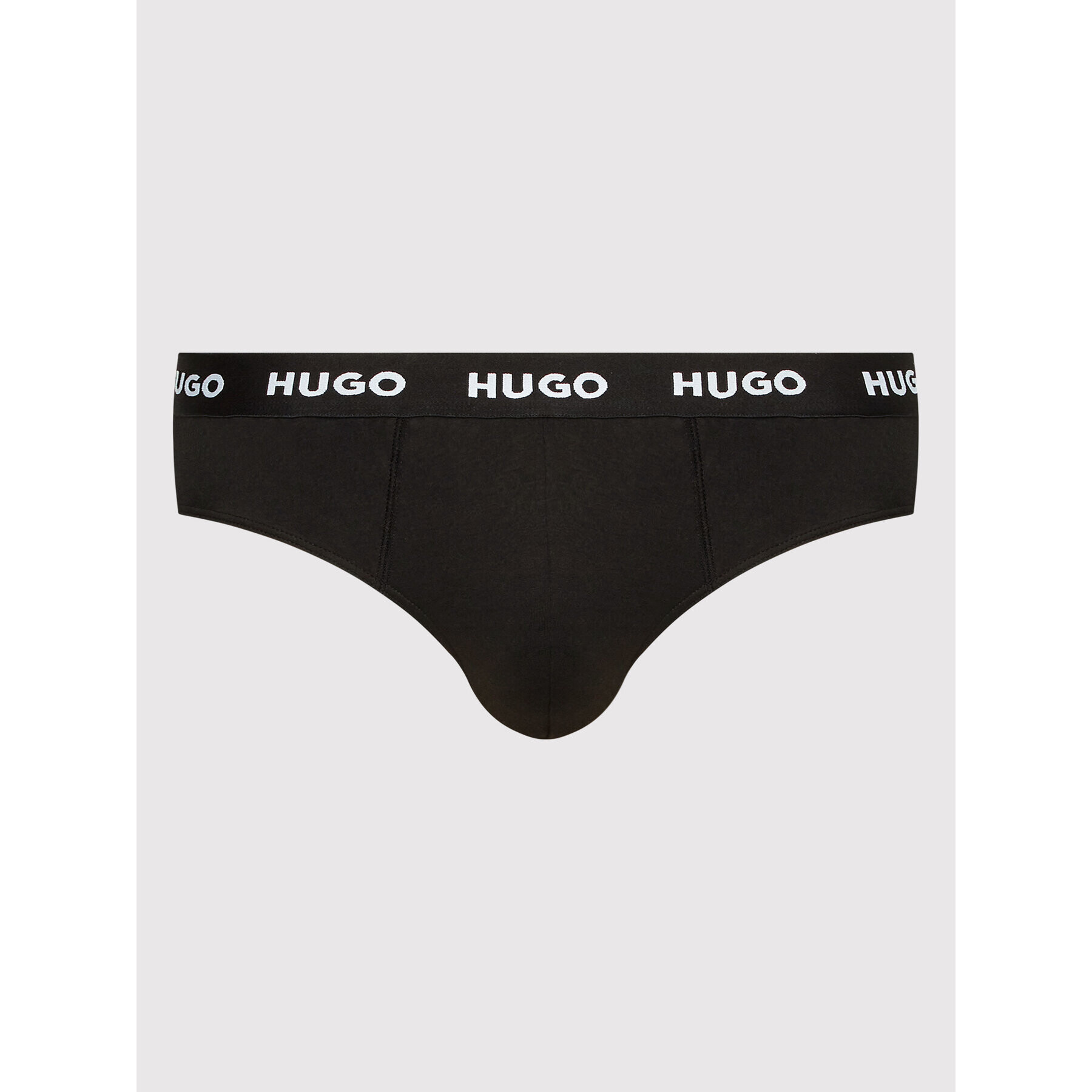 Hugo Set 3 perechi de slipuri 50469763 Negru - Pled.ro