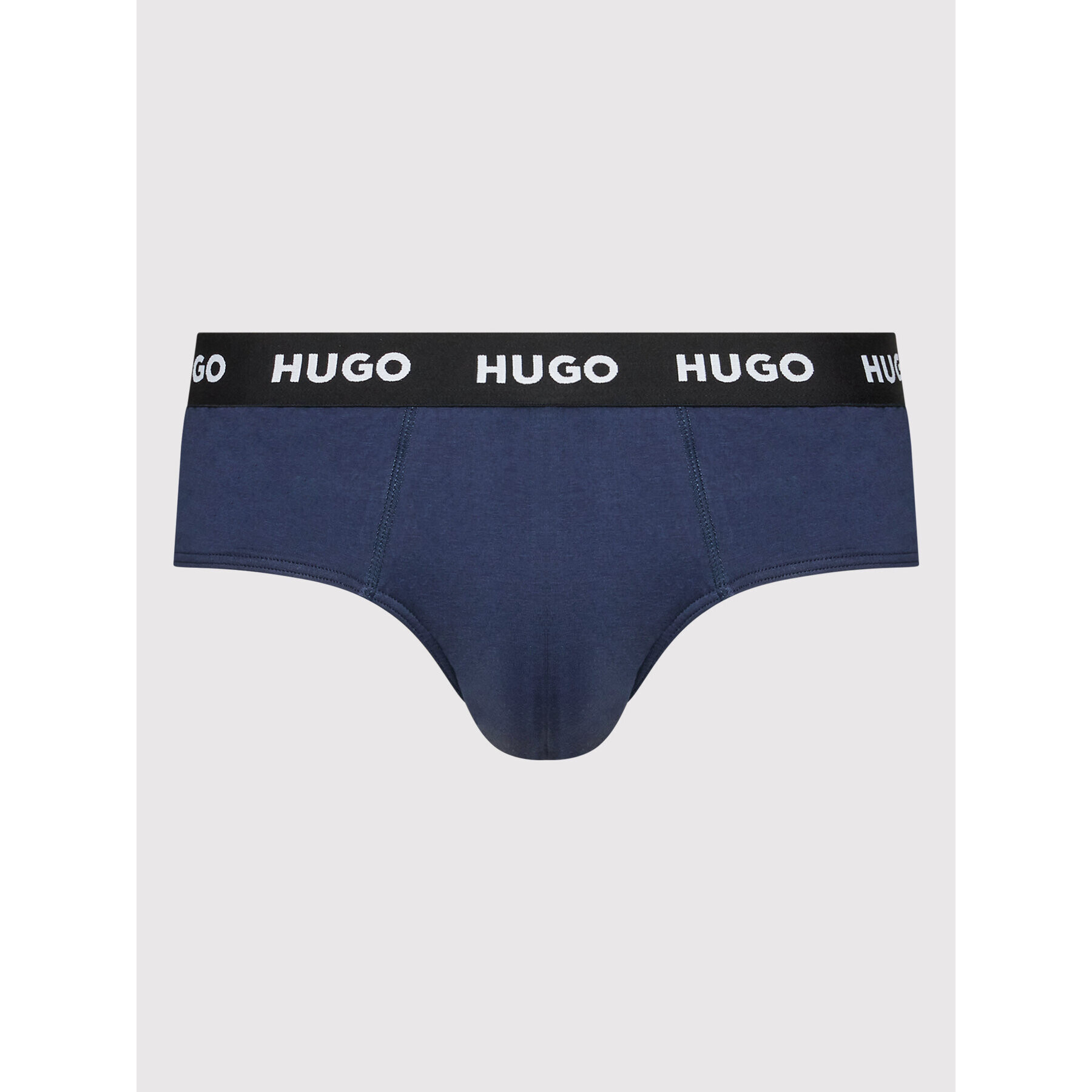 Hugo Set 3 perechi de slipuri Hipbrief 50469763 Bleumarin - Pled.ro