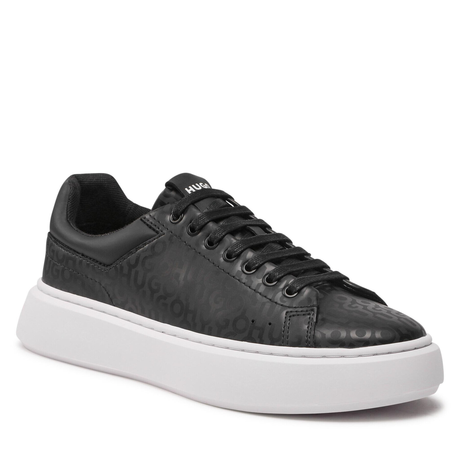 Hugo Sneakers Allen Tenn 50474062 10243138 01 Negru - Pled.ro