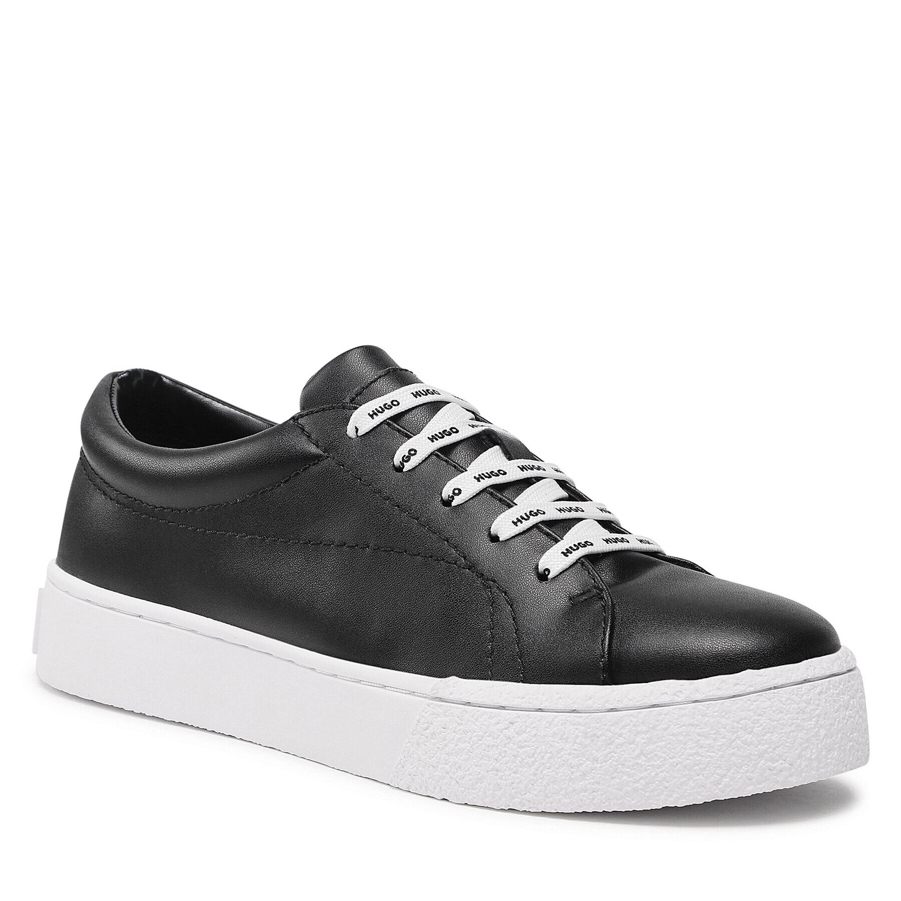 Hugo Sneakers Arya LowCut 50474436 10232547 01 Negru - Pled.ro