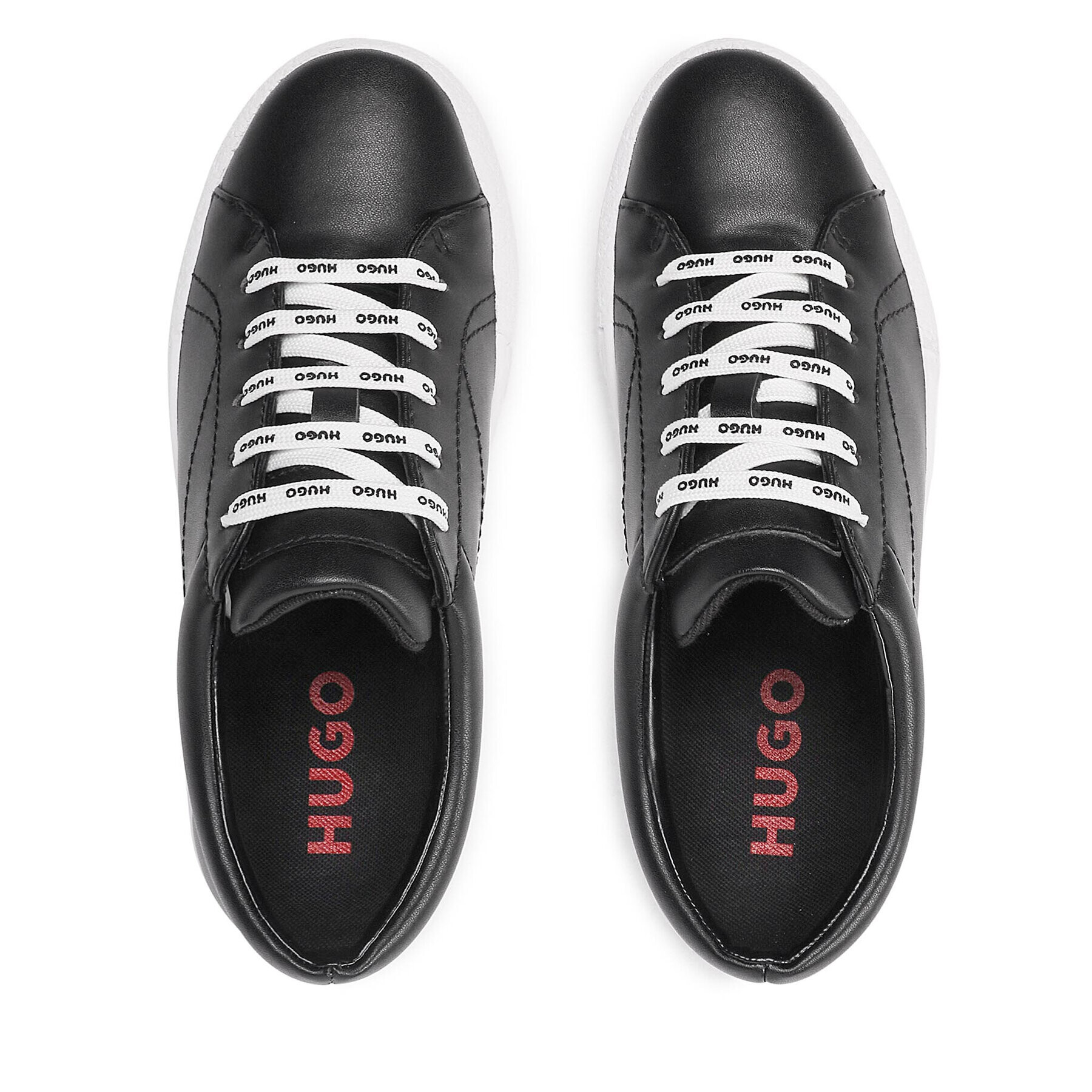 Hugo Sneakers Arya LowCut 50474436 10232547 01 Negru - Pled.ro