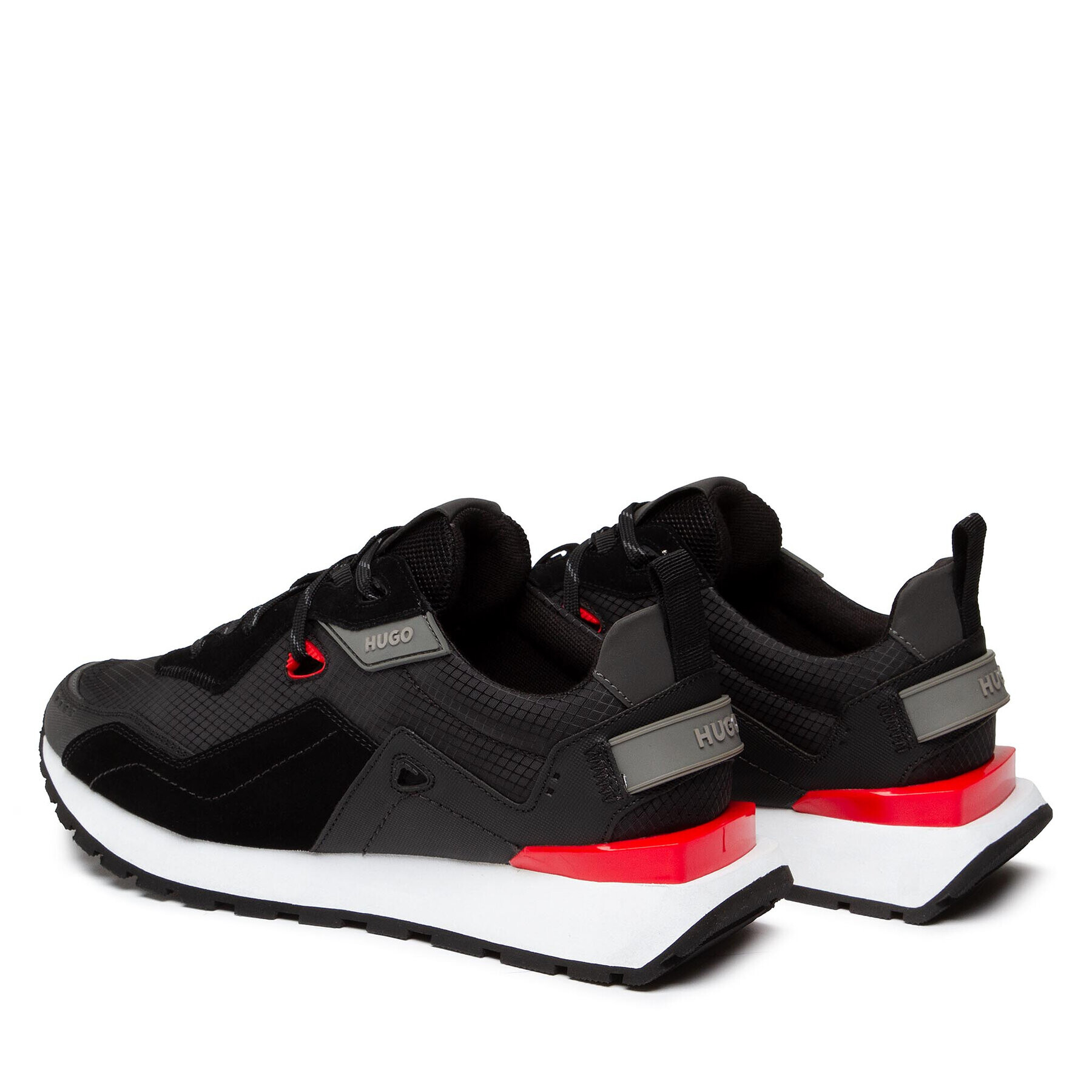 Hugo Sneakers Cubite Runn 50471233 10227603 01 Negru - Pled.ro