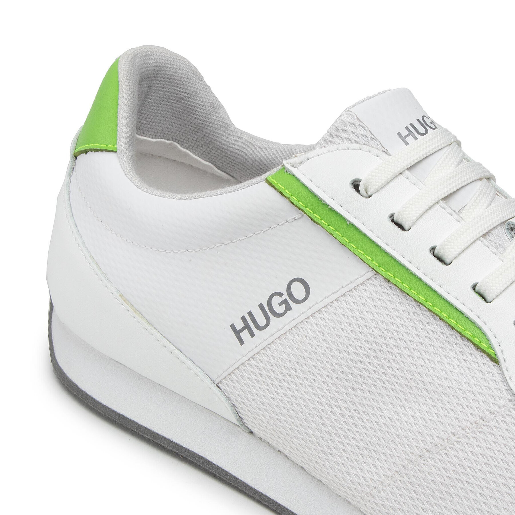 Hugo Sneakers Cyden 50464630 10216494 01 Alb - Pled.ro