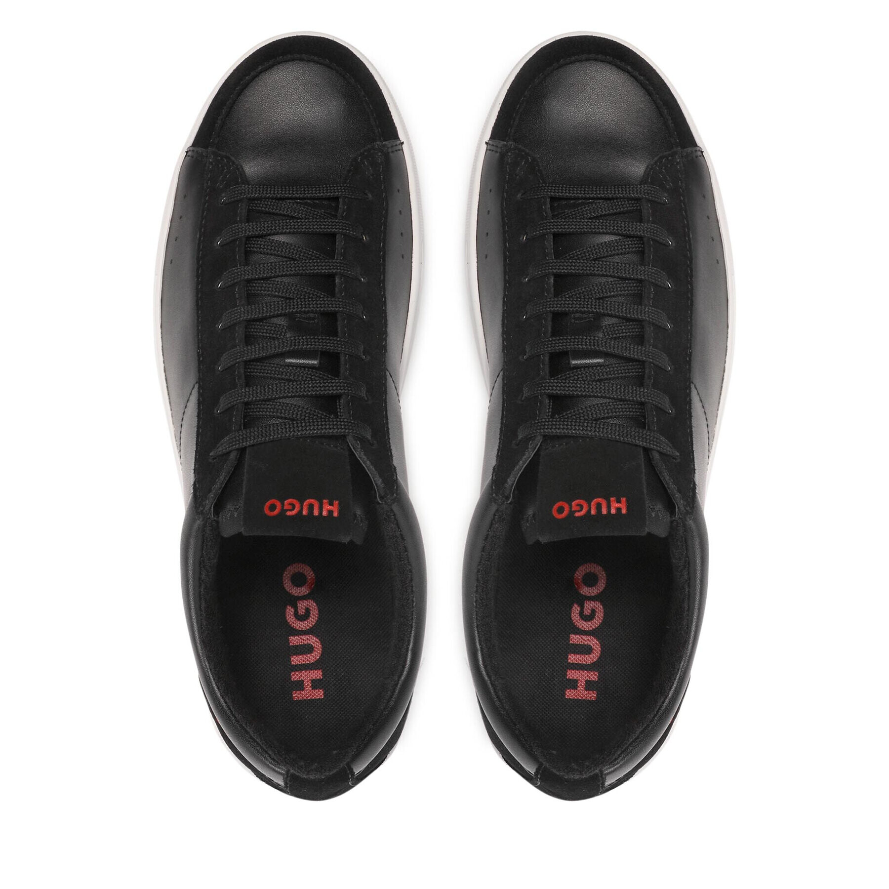 Hugo Sneakers Futurism Tenn 50474072 10232547 01 Negru - Pled.ro