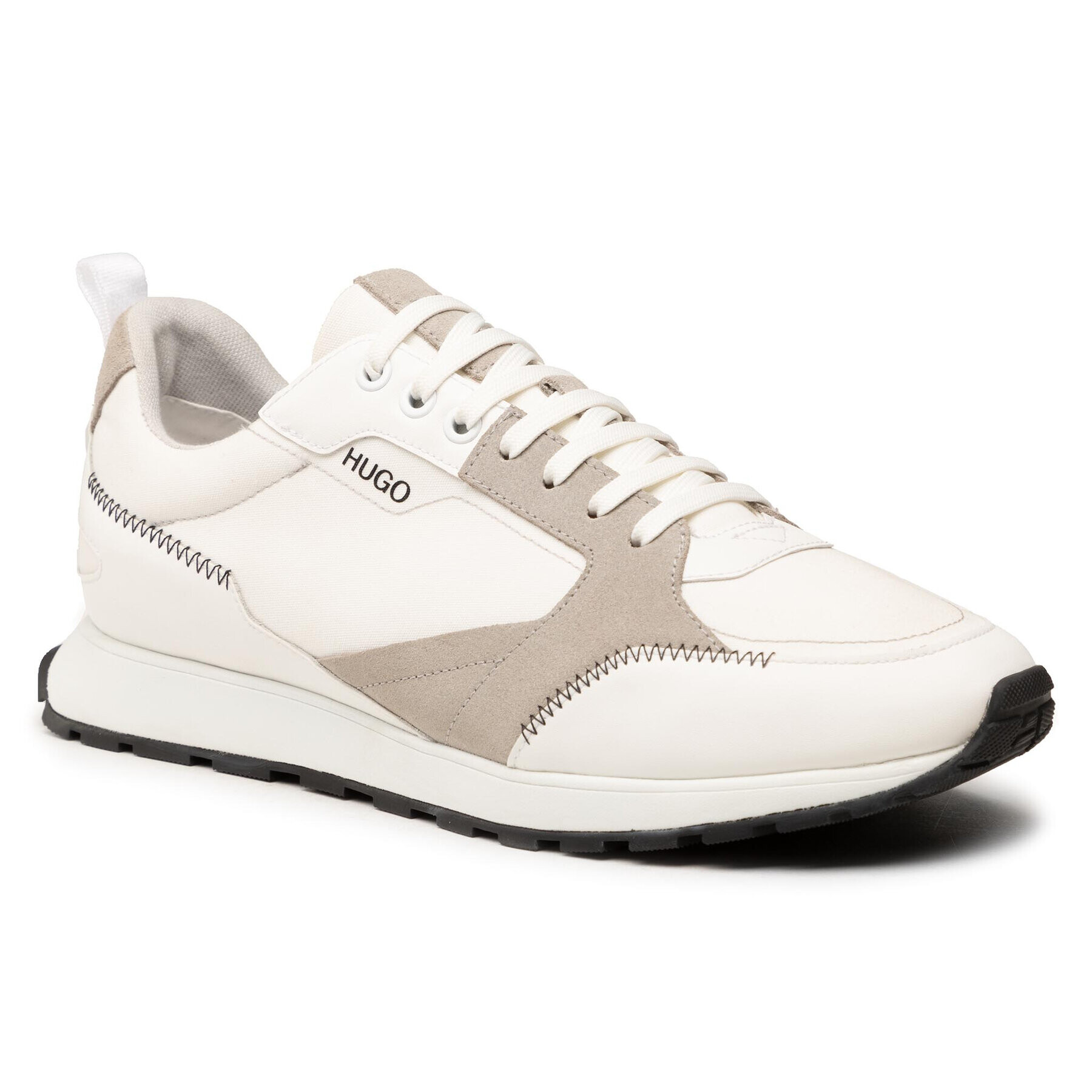 Hugo Sneakers Icelin 50454941 10236165 01 Alb - Pled.ro