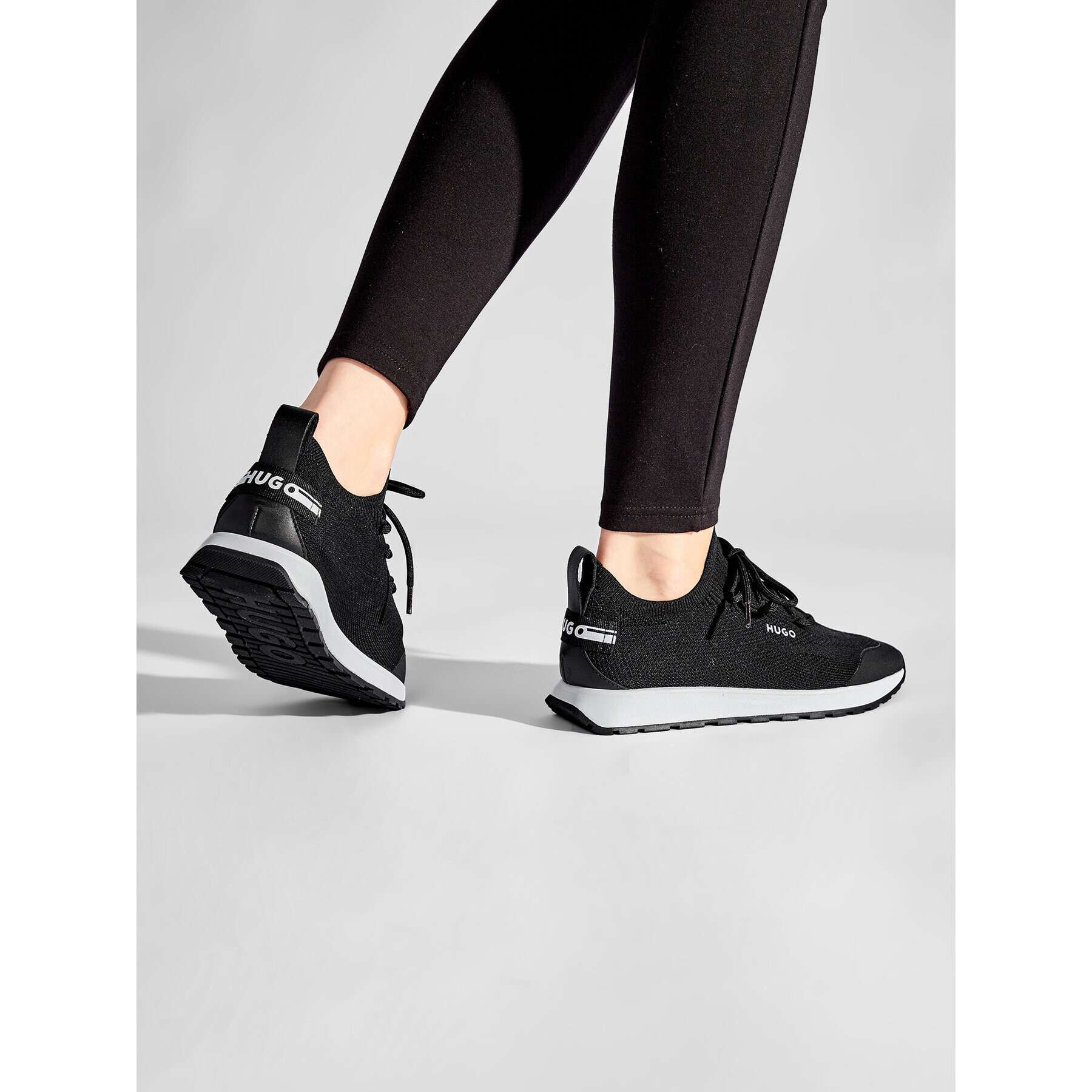 Hugo Sneakers Icelin 50470197 10232616 01 Negru - Pled.ro