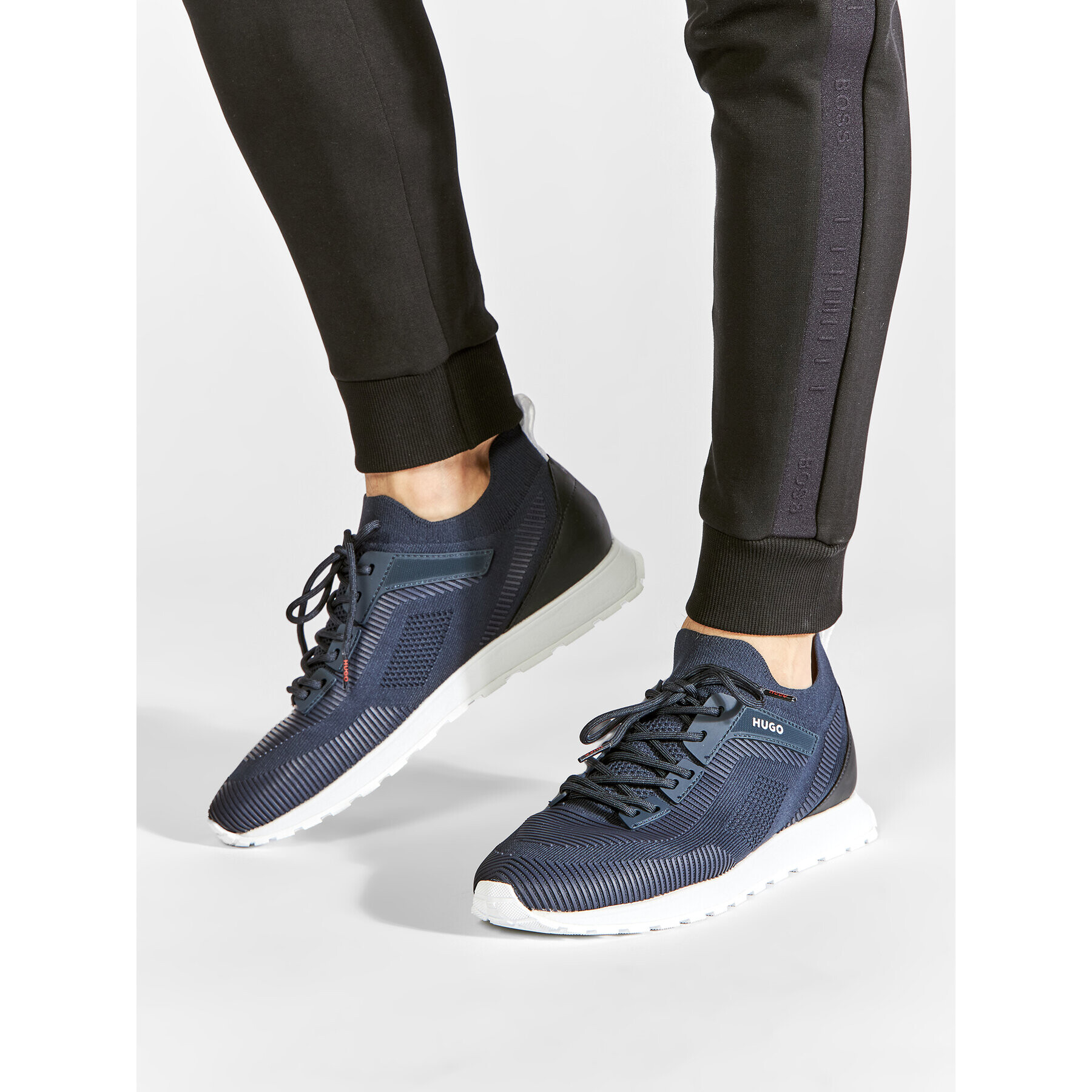 Hugo Sneakers Icelin 50471301 10232616 01 Bleumarin - Pled.ro