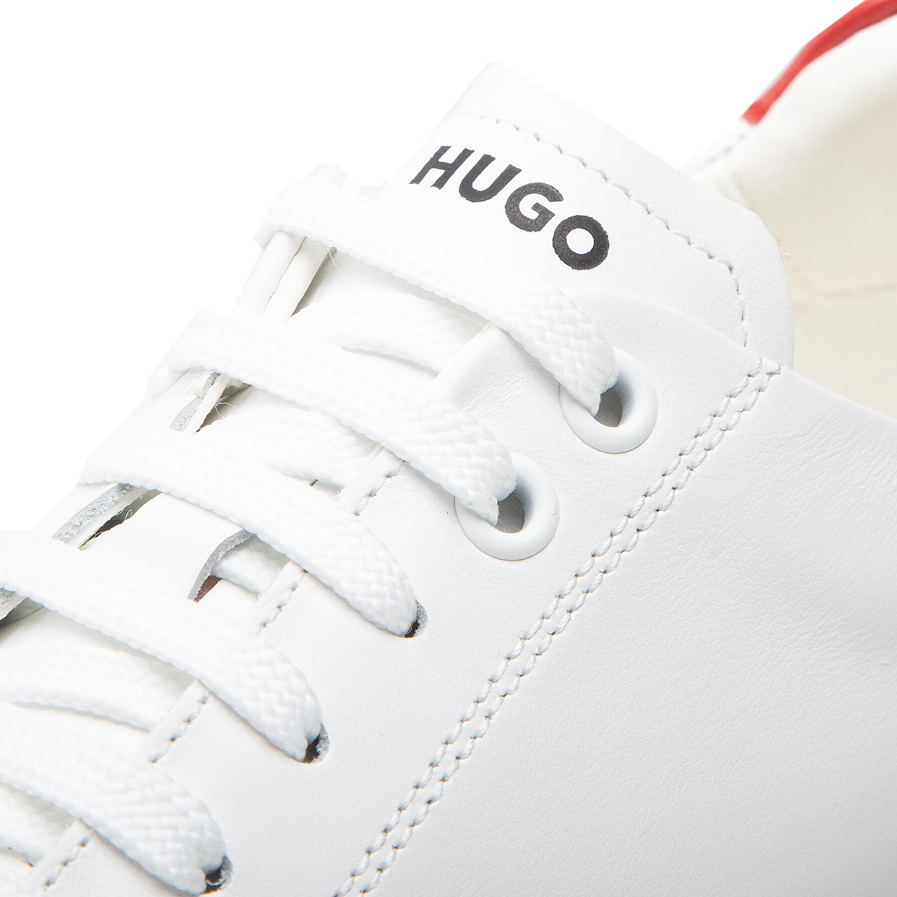 Hugo Sneakers Quiver 50480657 10245636 01 Alb - Pled.ro