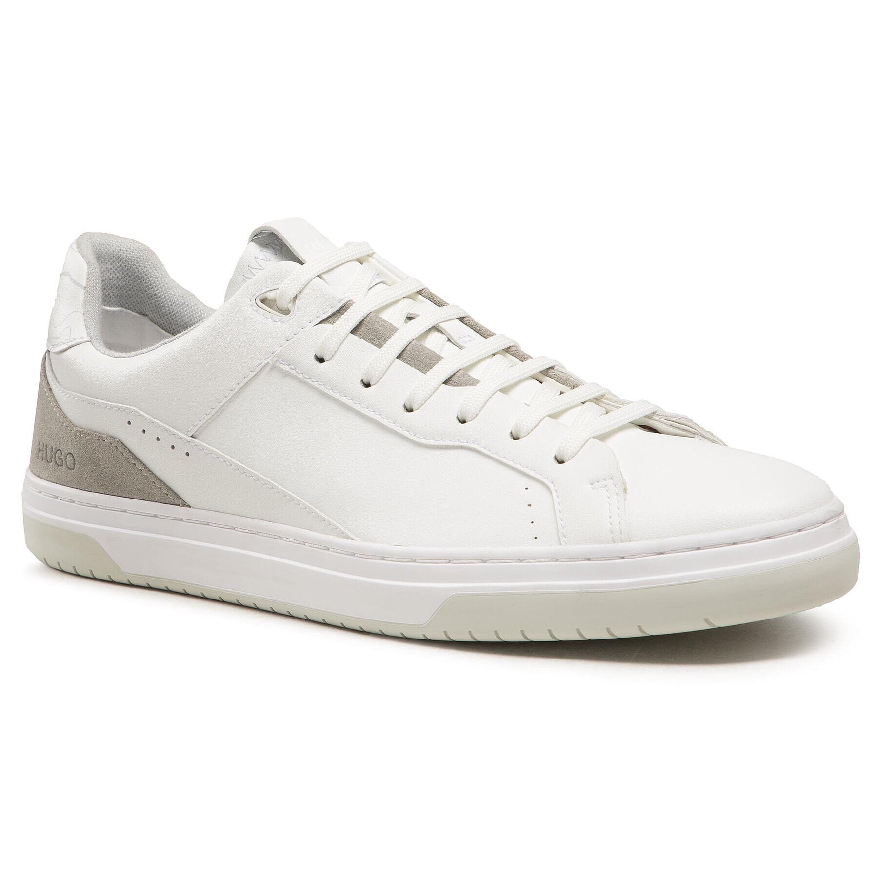 Hugo Sneakers Switon 50454951 10232547 01 Alb - Pled.ro