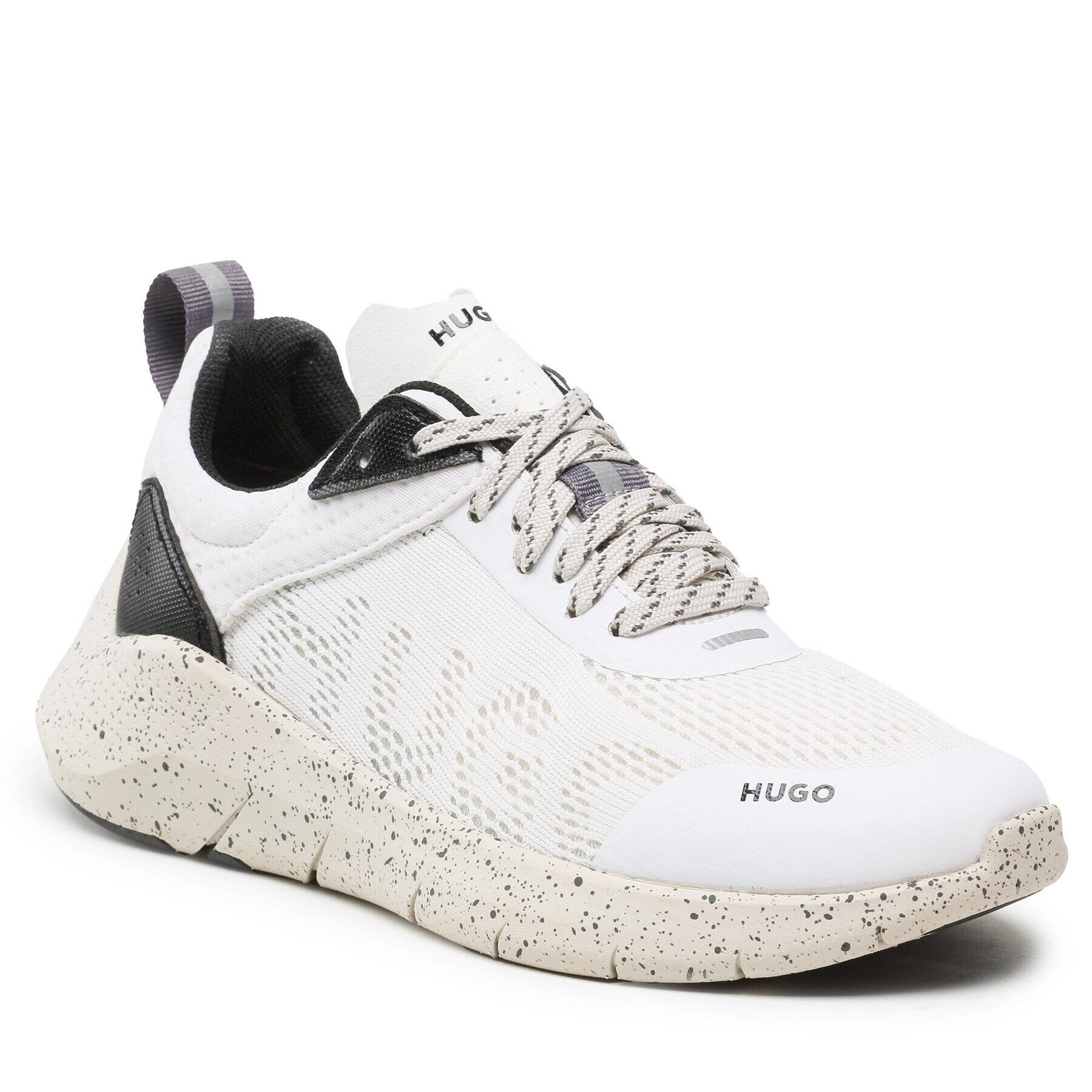 Hugo Sneakers Wayne Runner 50488069 10248175 01 Alb - Pled.ro