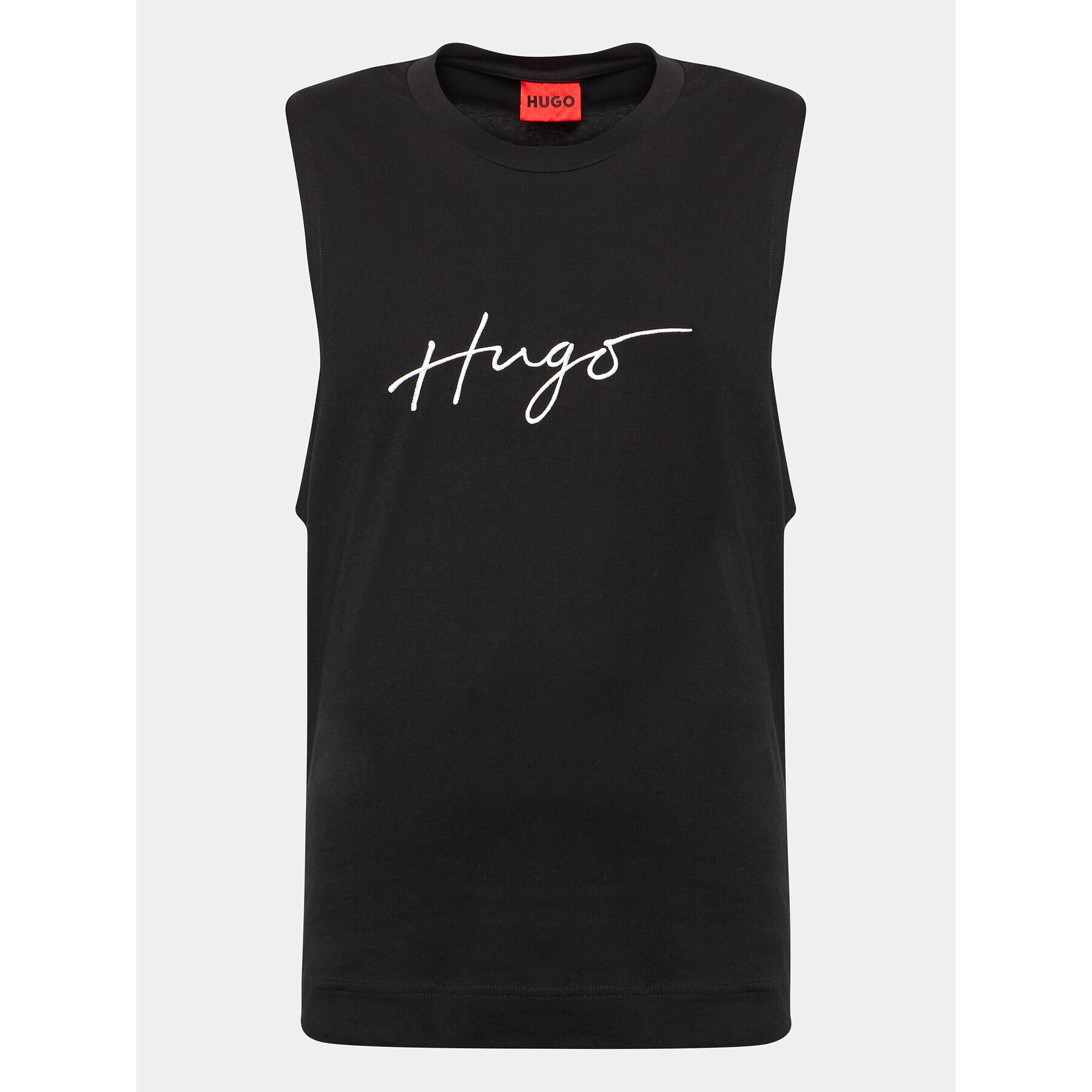 Hugo Tank top 50493709 Negru Regular Fit - Pled.ro