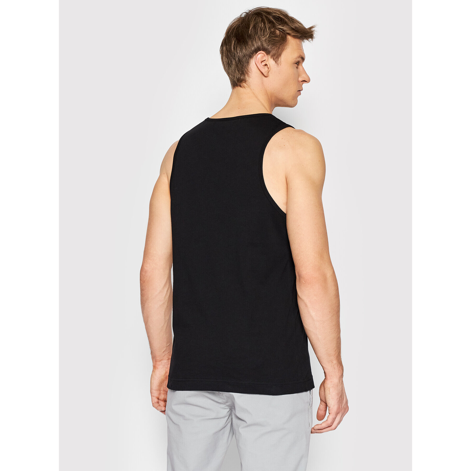 Hugo Tank top Bay Boy 50469414 Negru Regular Fit - Pled.ro