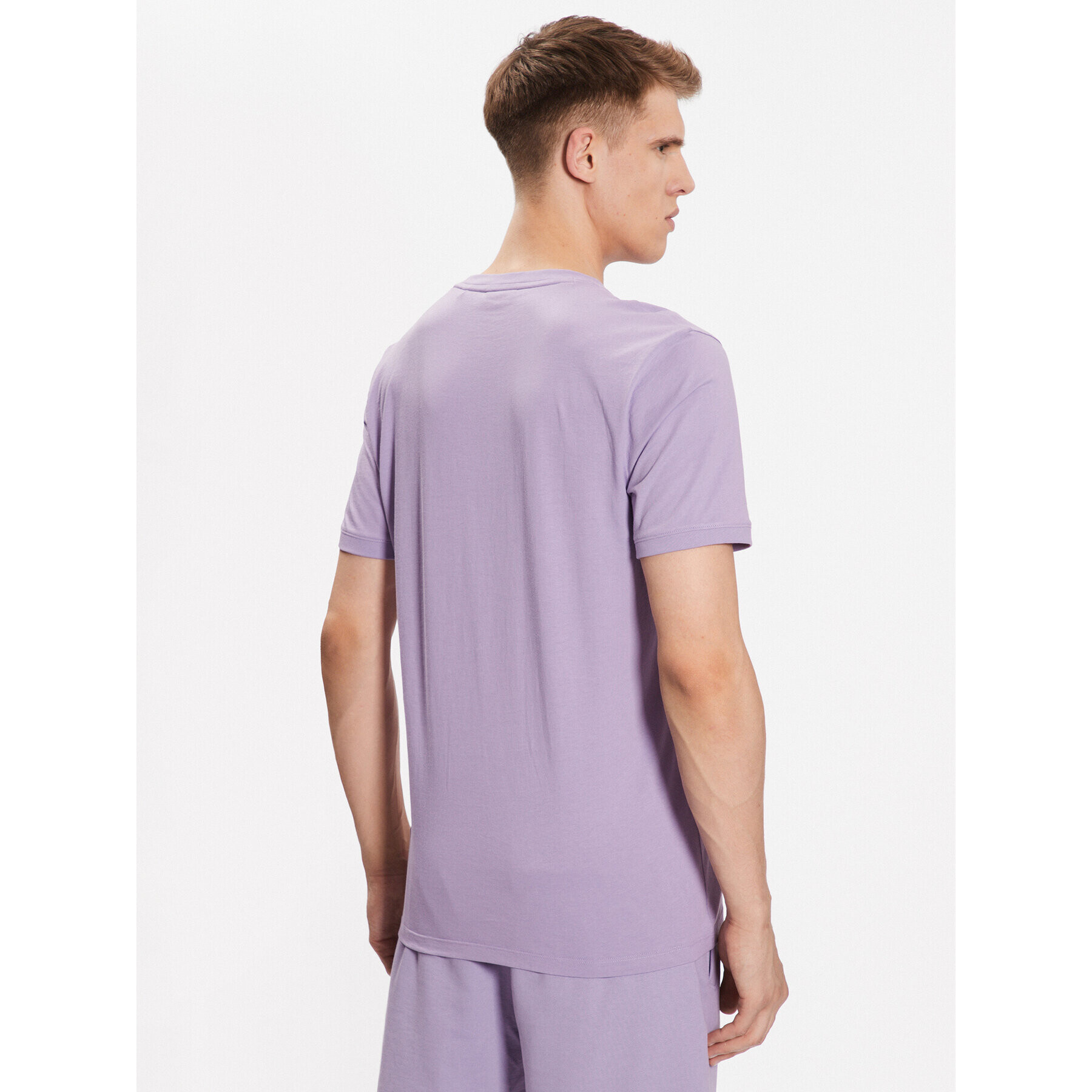 Hugo Tricou 50447978 Violet Regular Fit - Pled.ro