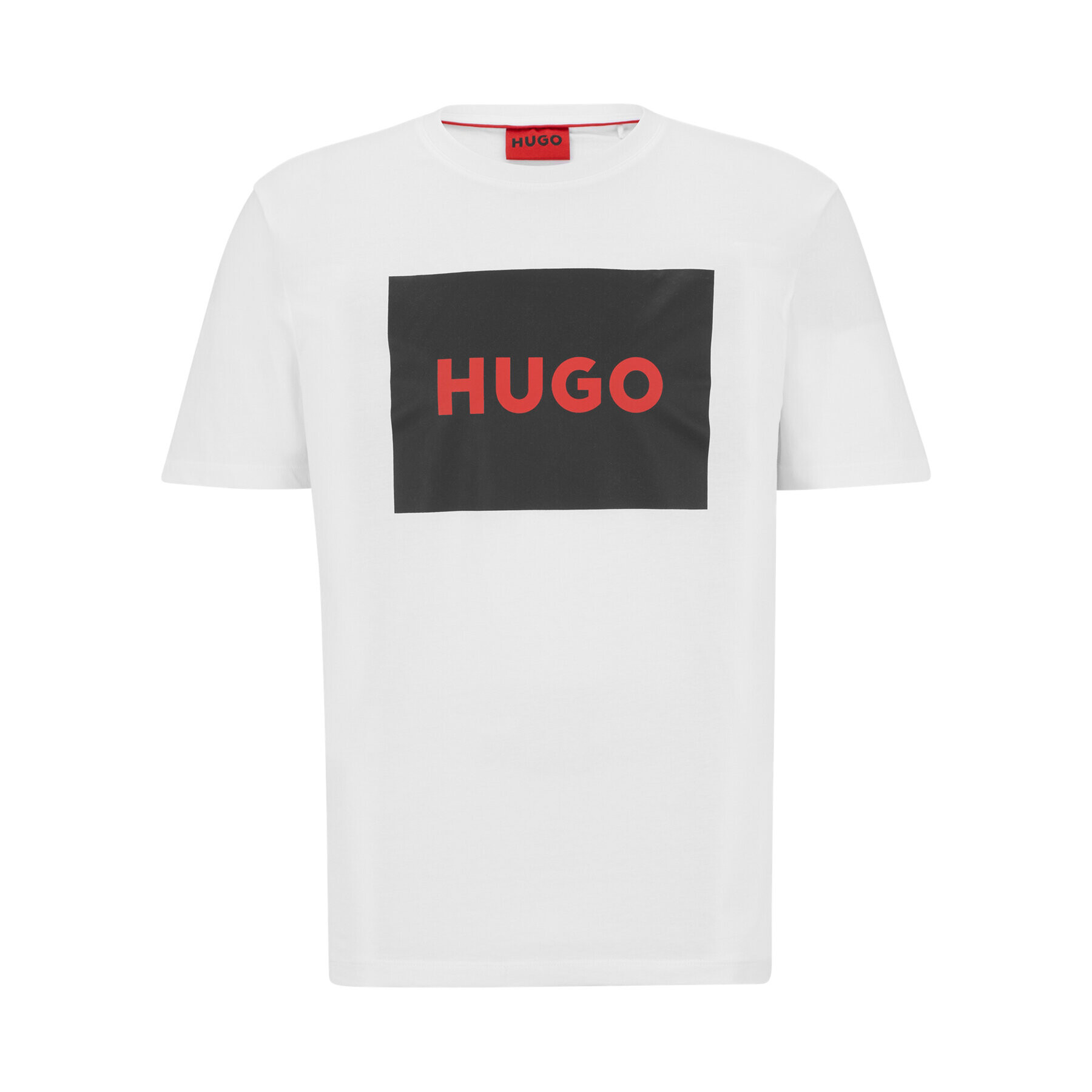 Hugo Tricou 50467952 Alb Regular Fit - Pled.ro