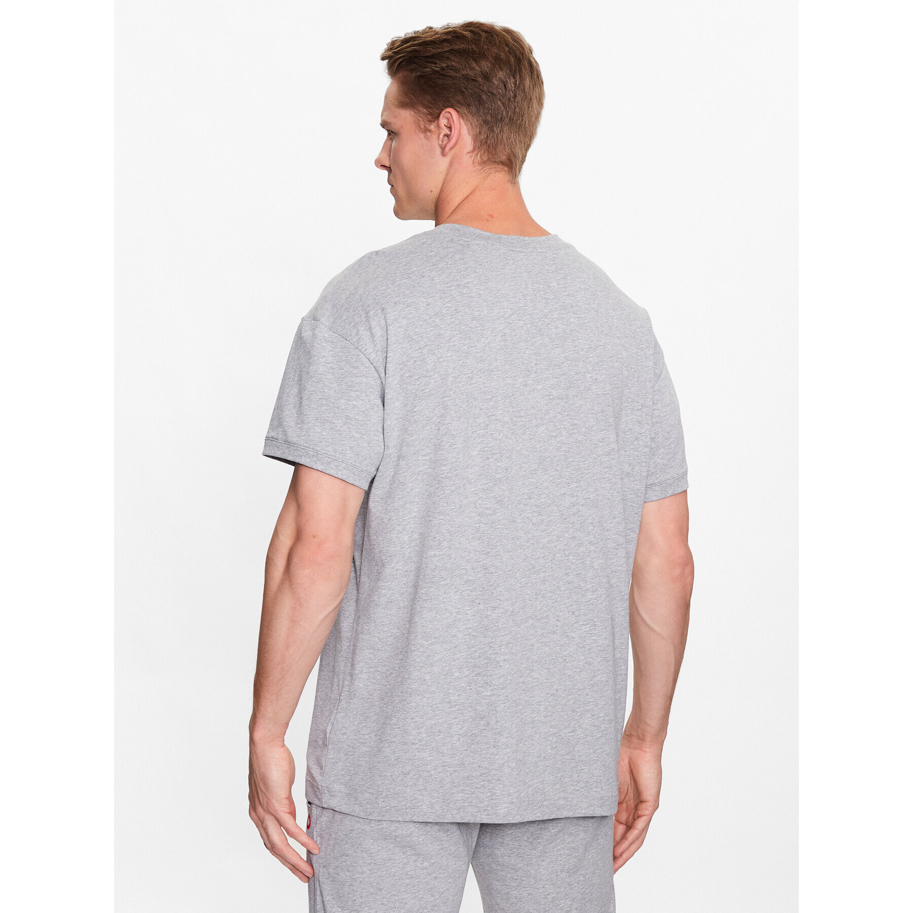 Hugo Tricou 50478931 Gri Relaxed Fit - Pled.ro