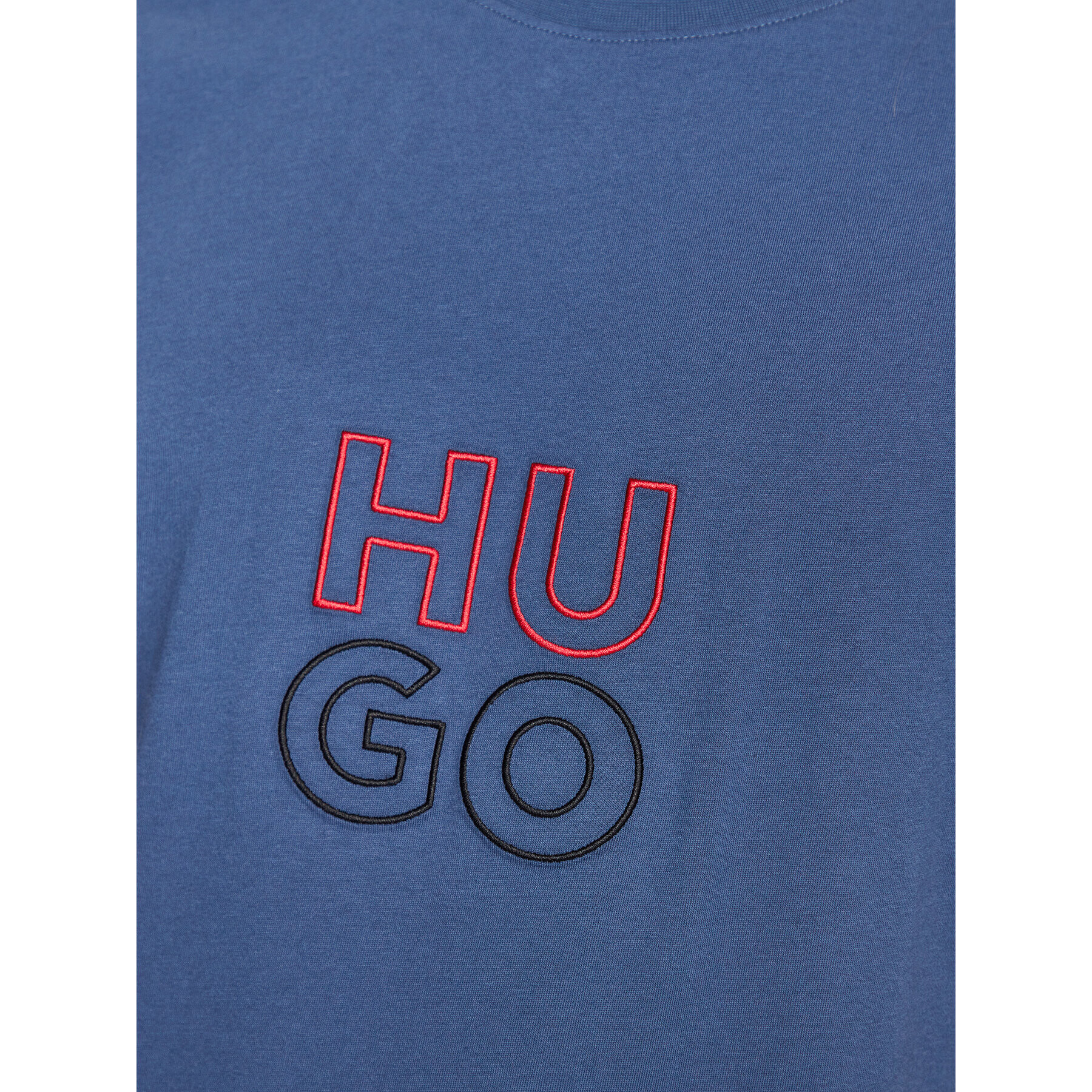 Hugo Tricou 50490418 Bleumarin Relaxed Fit - Pled.ro