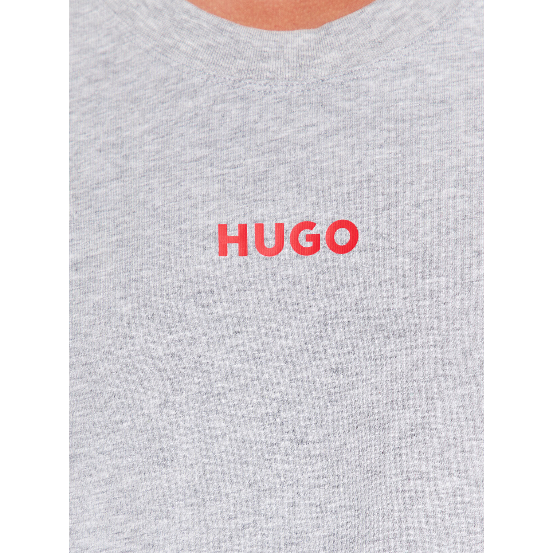 Hugo Tricou 50493057 Gri Relaxed Fit - Pled.ro