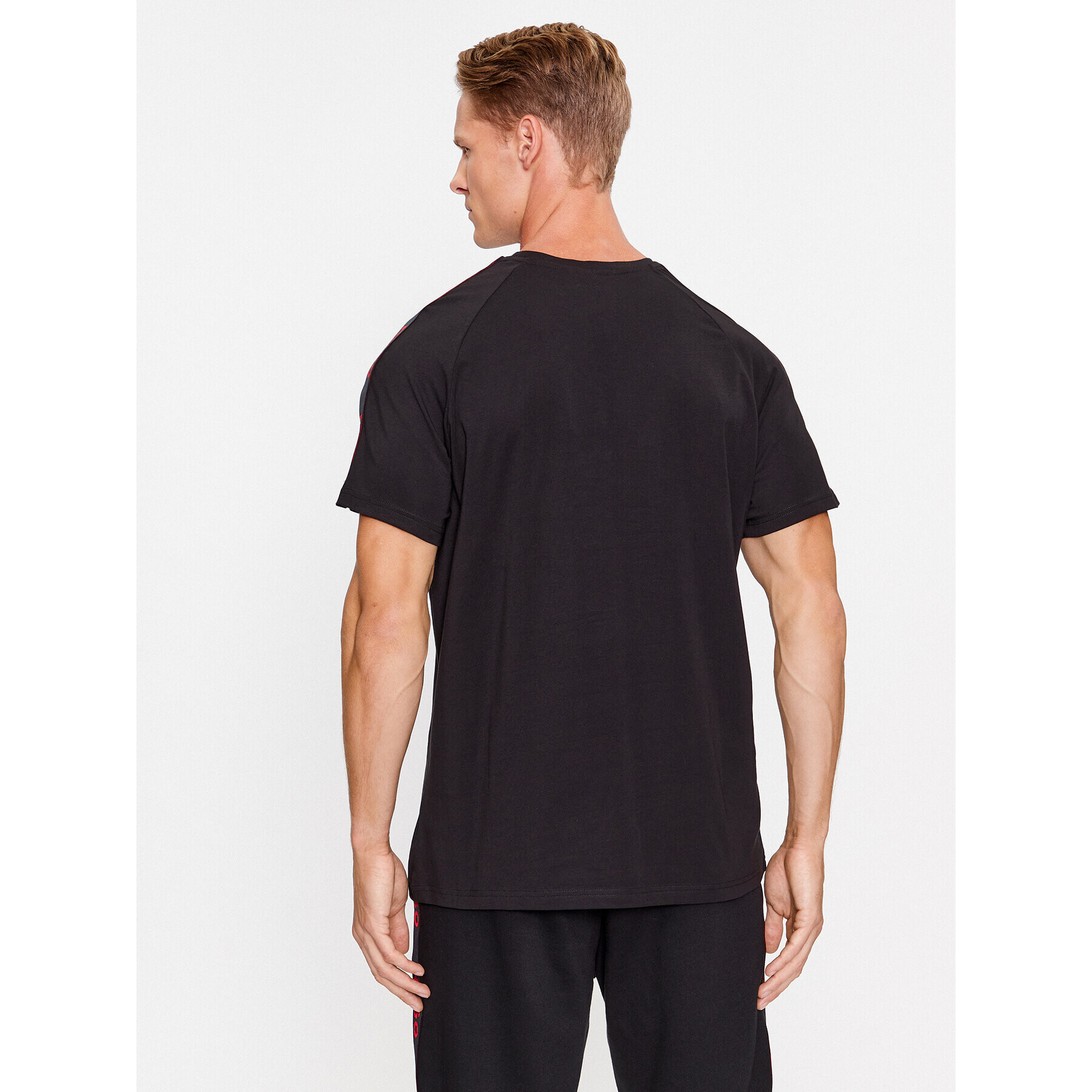 Hugo Tricou 50504270 Negru Relaxed Fit - Pled.ro