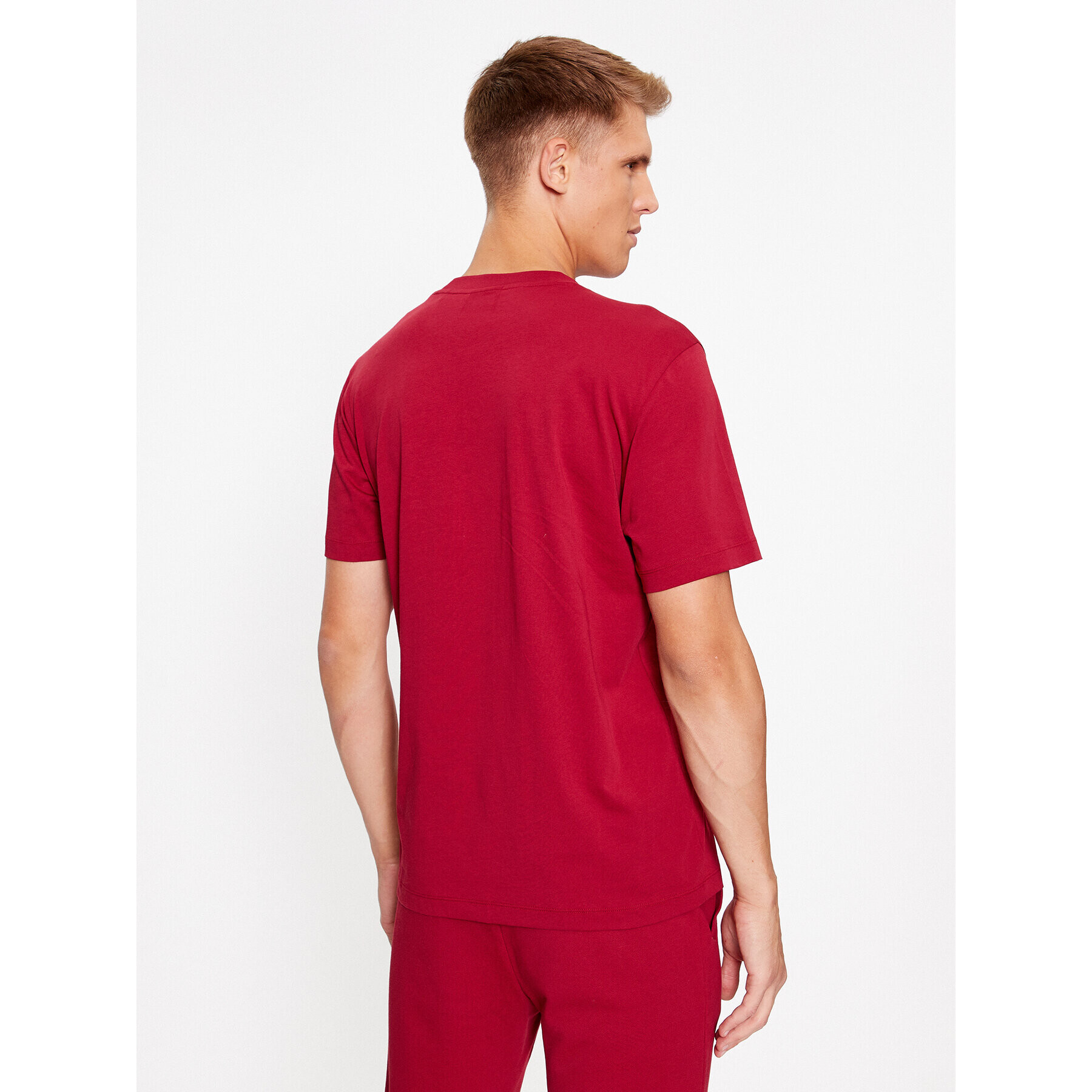 Hugo Tricou Daltor 50473891 Roșu Regular Fit - Pled.ro