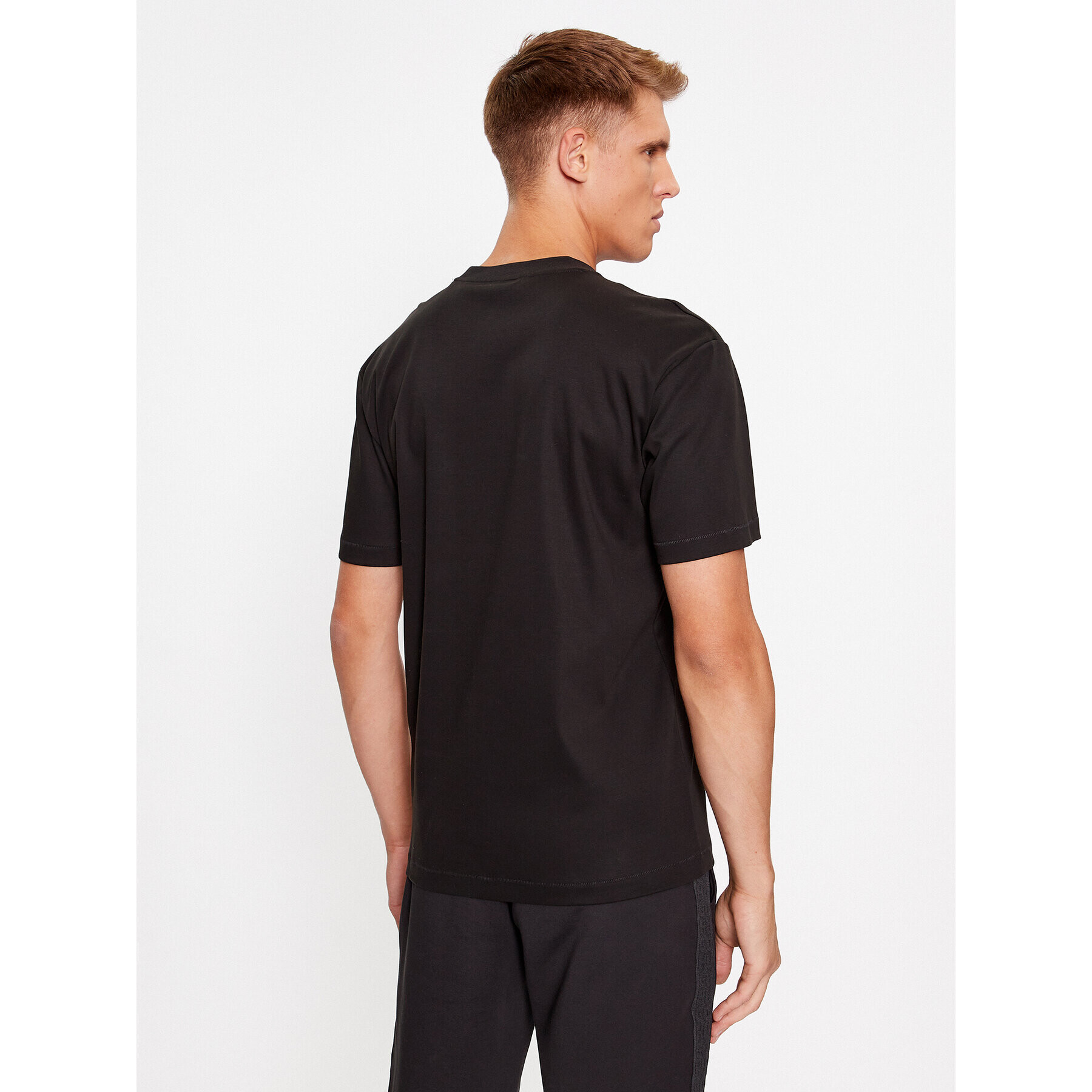 Hugo Tricou Dingley 50496386 Negru Regular Fit - Pled.ro