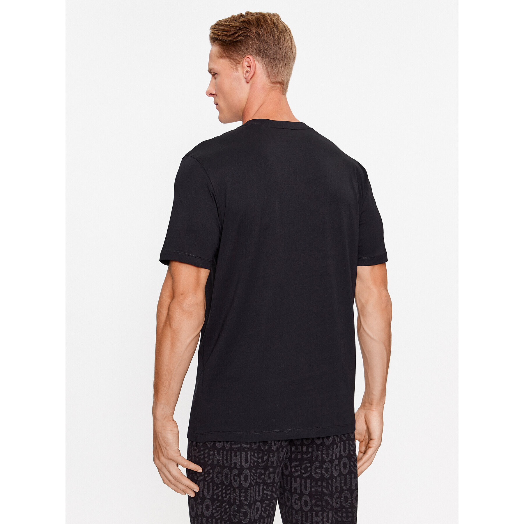 Hugo Tricou Dulive 50498220 Negru Regular Fit - Pled.ro