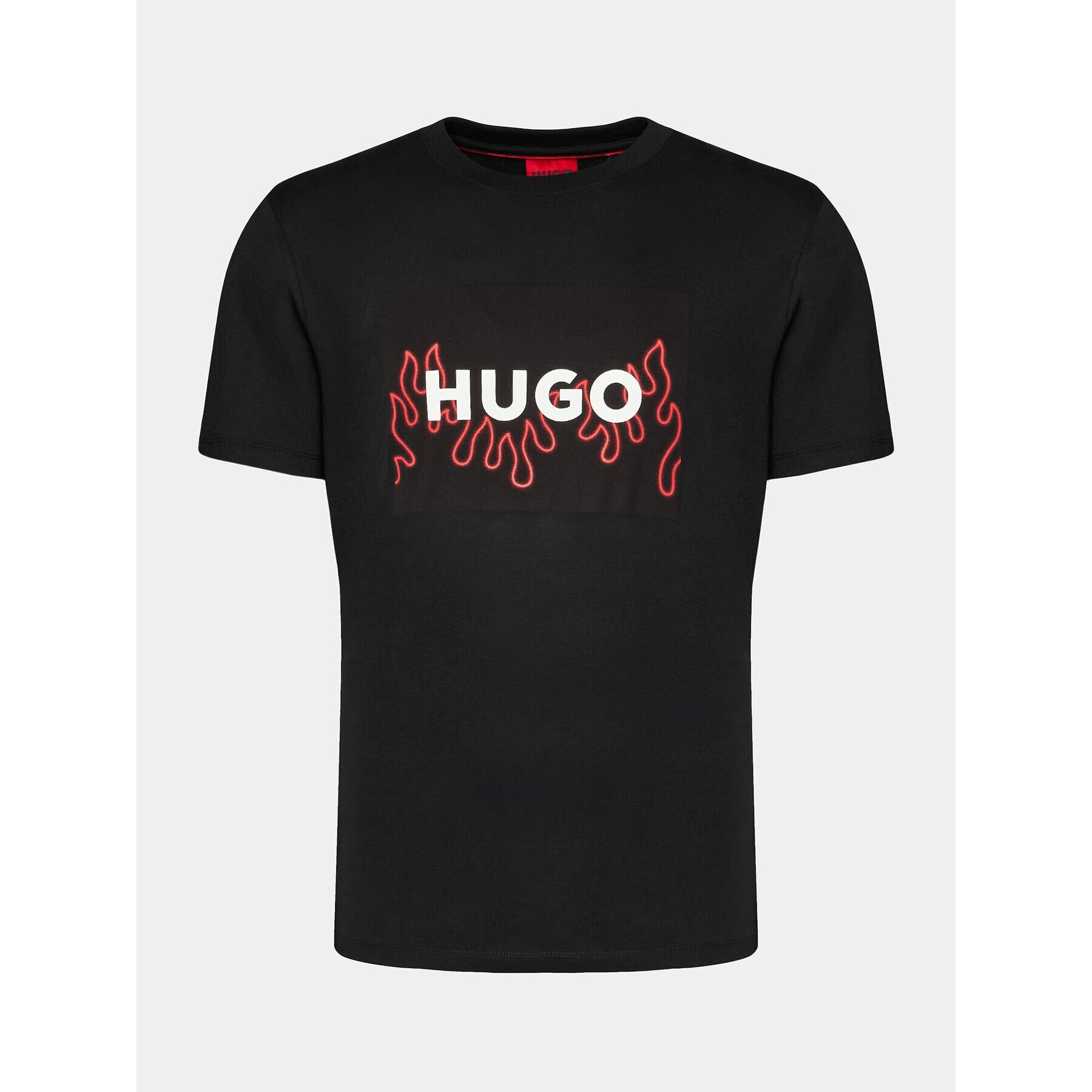 Hugo Tricou Dulive 50506989 Negru Regular Fit - Pled.ro