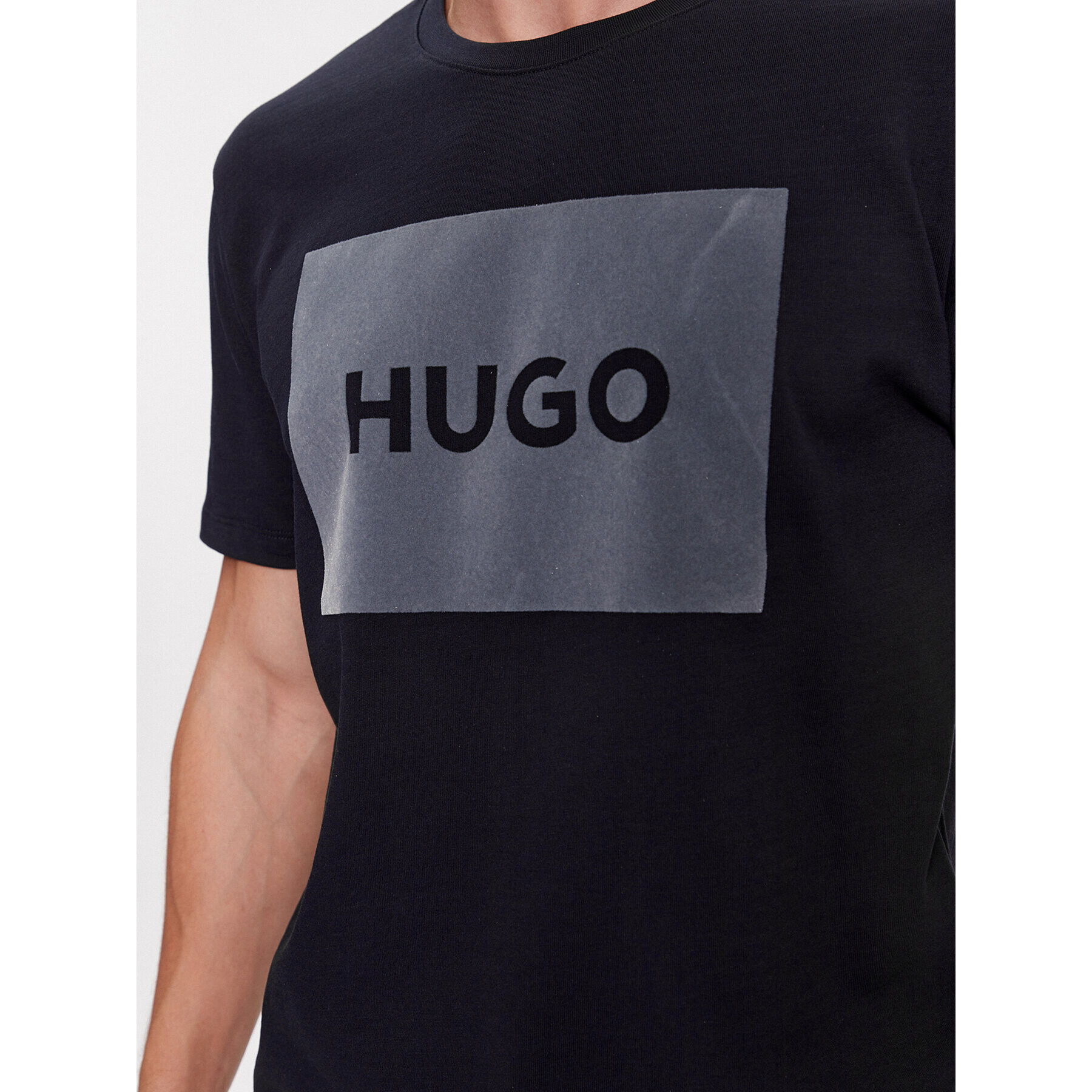 Hugo Tricou Dulive_V 50501004 Bleumarin Regular Fit - Pled.ro