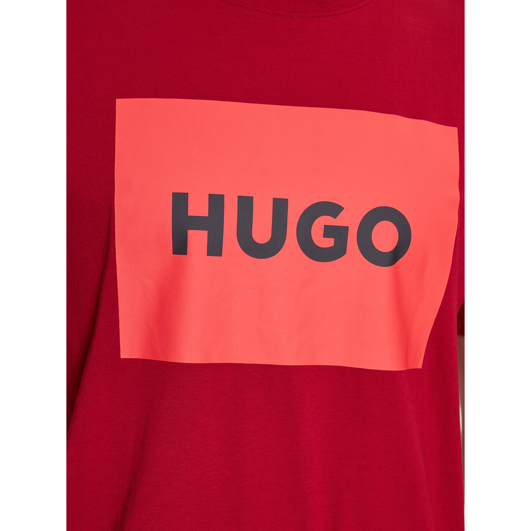 Hugo Tricou Dulive222 50467952 Bej Regular Fit - Pled.ro