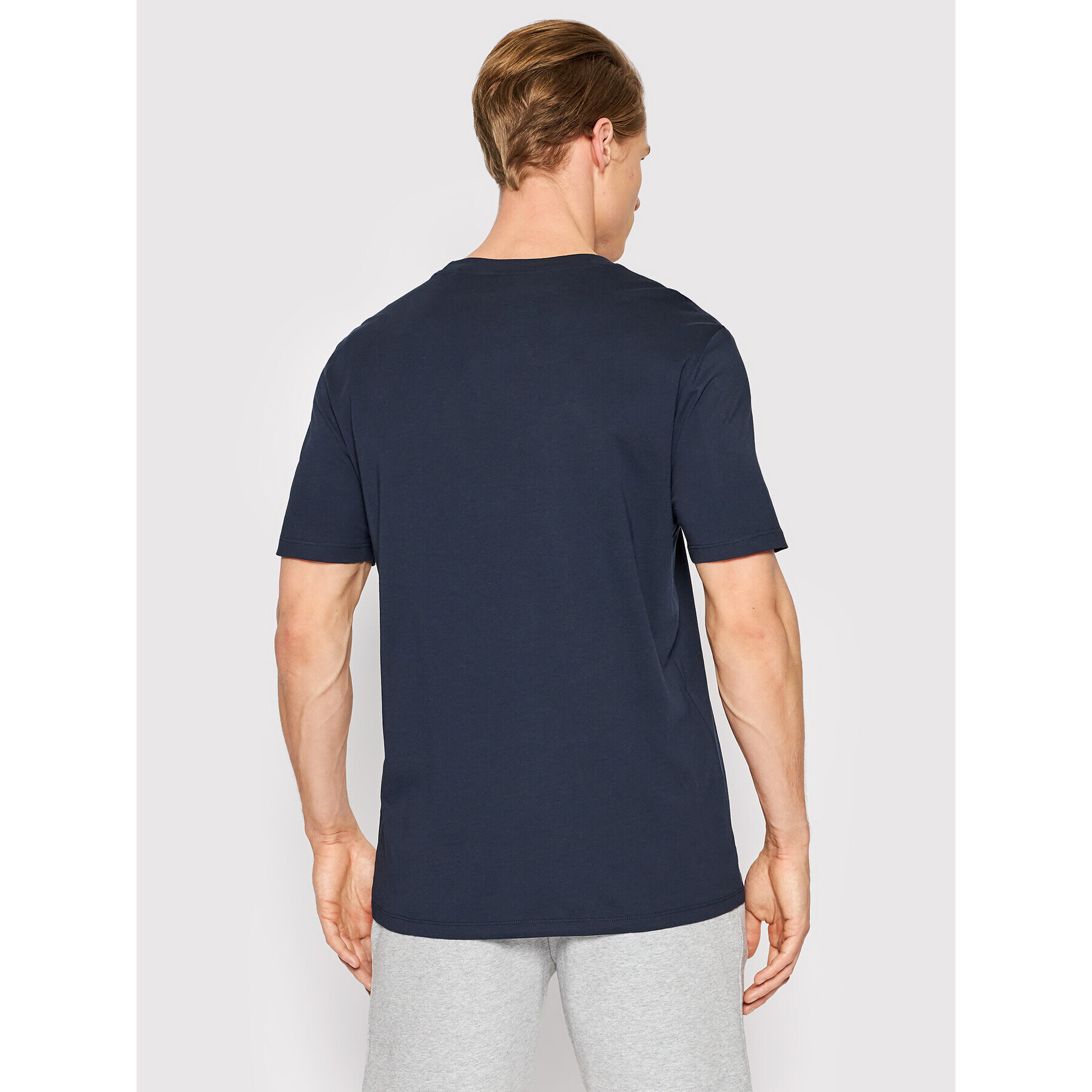 Hugo Tricou Dulivio 50467556 Bleumarin Regular Fit - Pled.ro