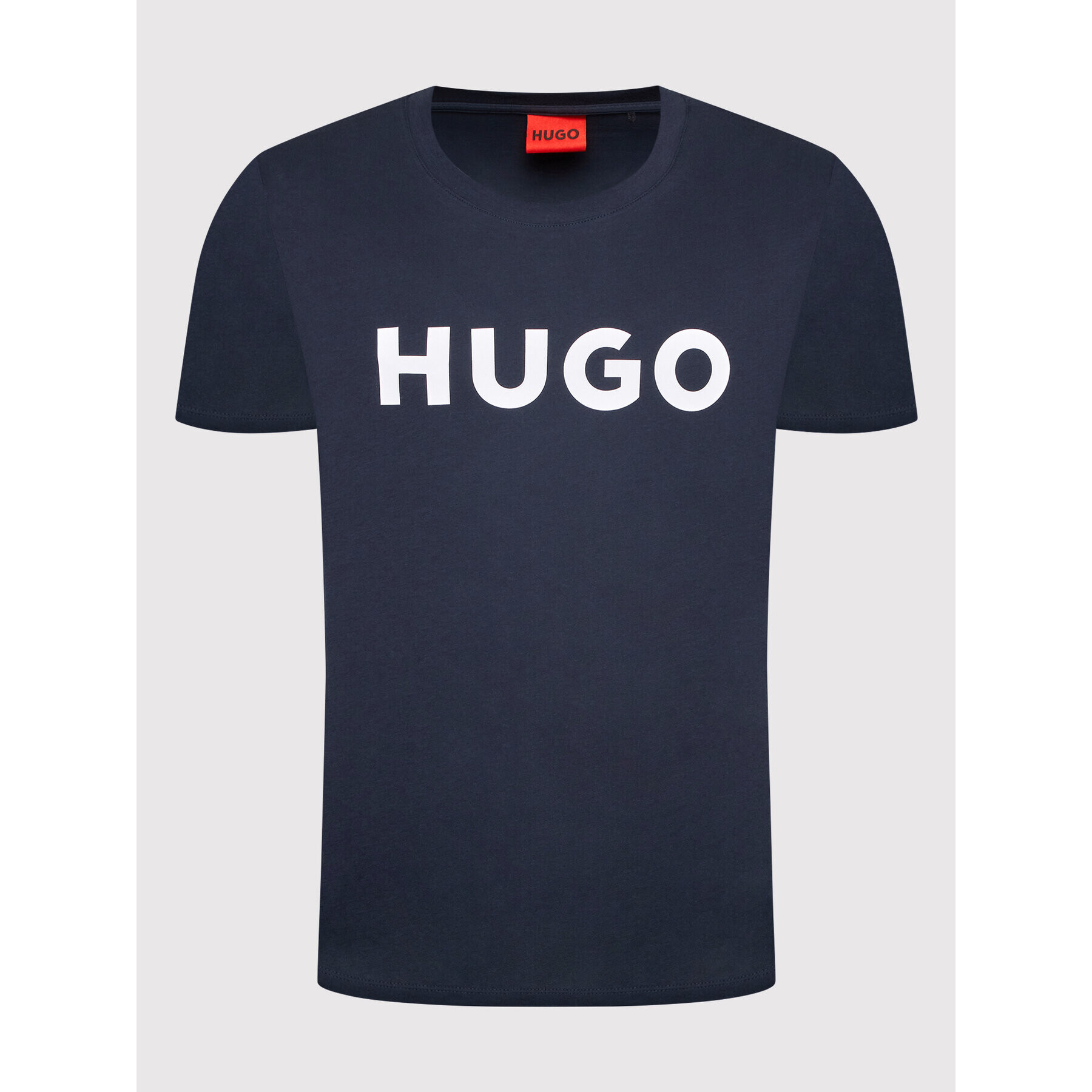 Hugo Tricou Dulivio 50467556 Bleumarin Regular Fit - Pled.ro