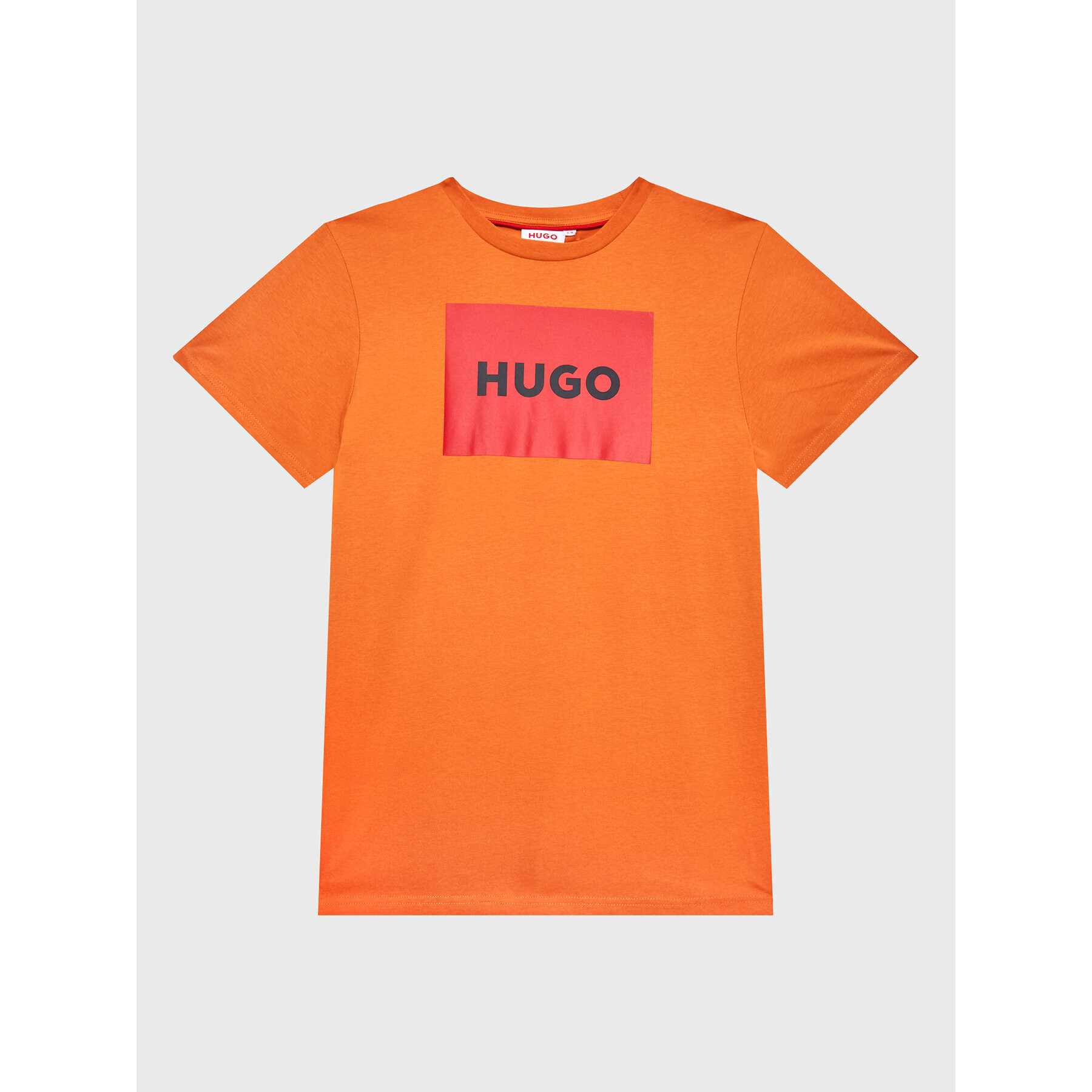 Hugo Tricou G25103 S Portocaliu Regular Fit - Pled.ro