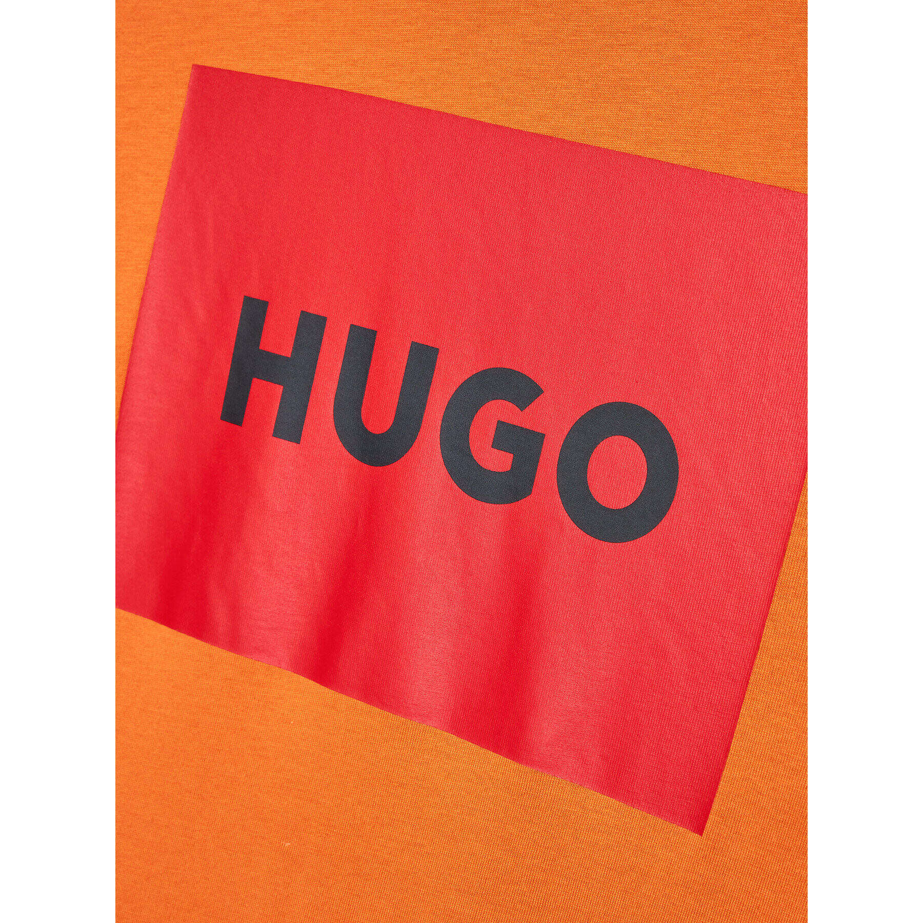 Hugo Tricou G25103 S Portocaliu Regular Fit - Pled.ro