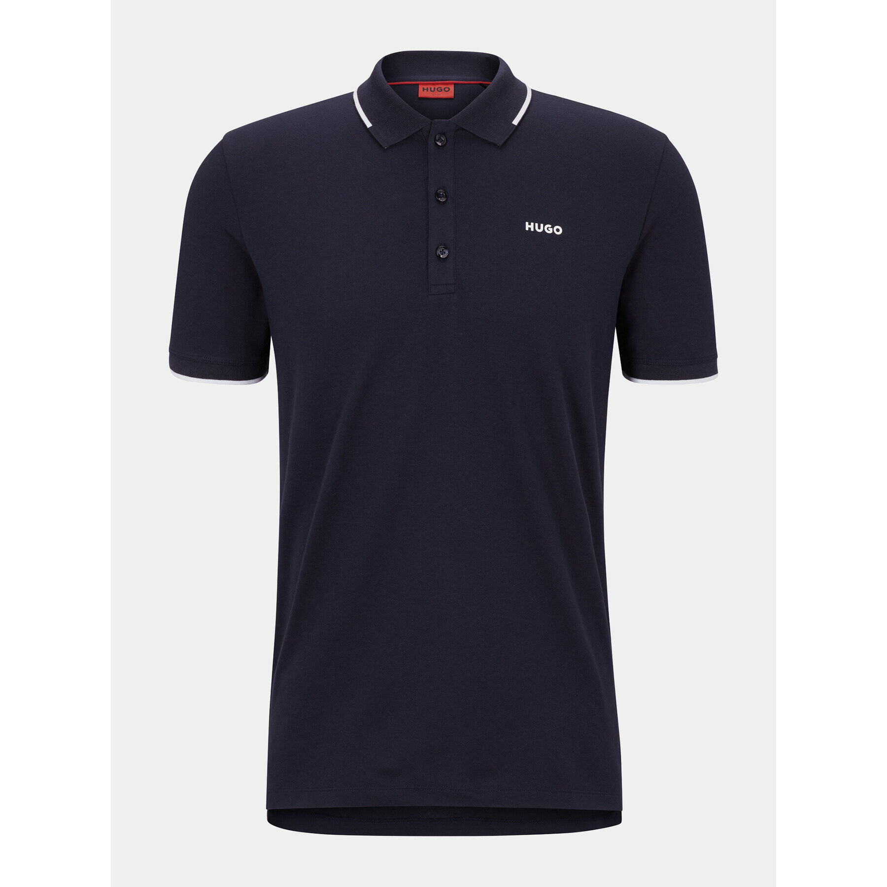 Hugo Tricou polo 50467344 Bleumarin Slim Fit - Pled.ro