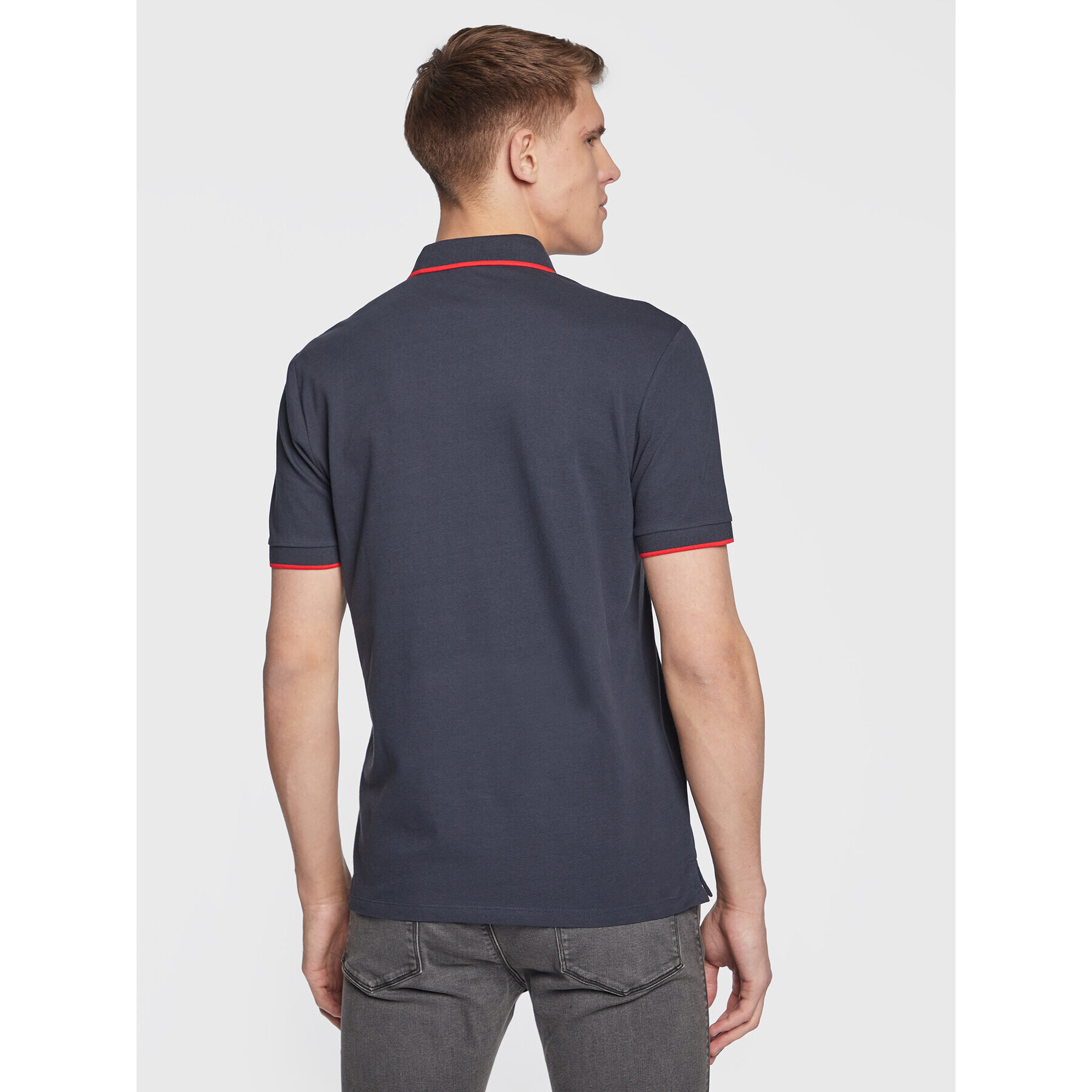 Hugo Tricou polo 50467384 Albastru Slim Fit - Pled.ro