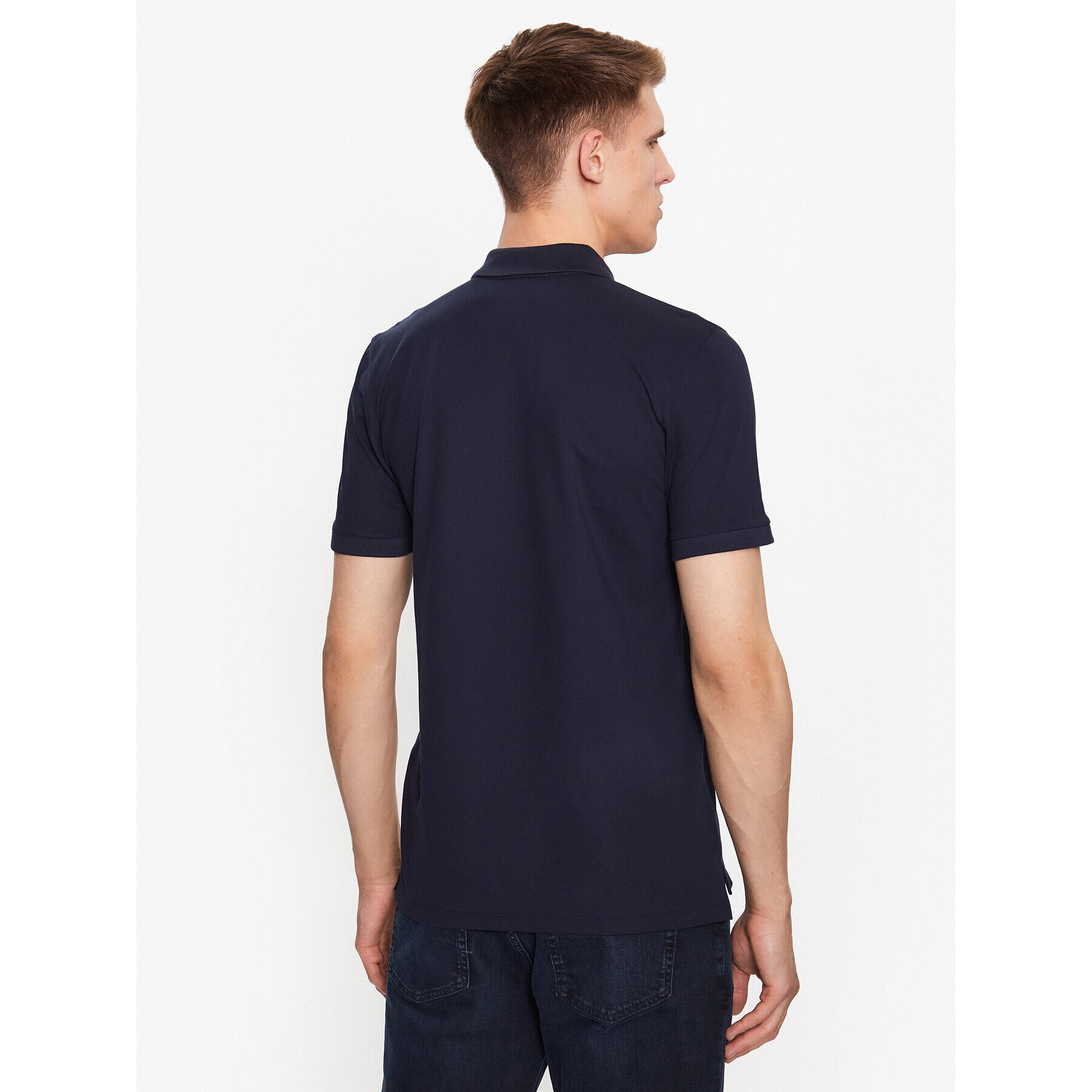 Hugo Tricou polo 50470547 Bleumarin Slim Fit - Pled.ro