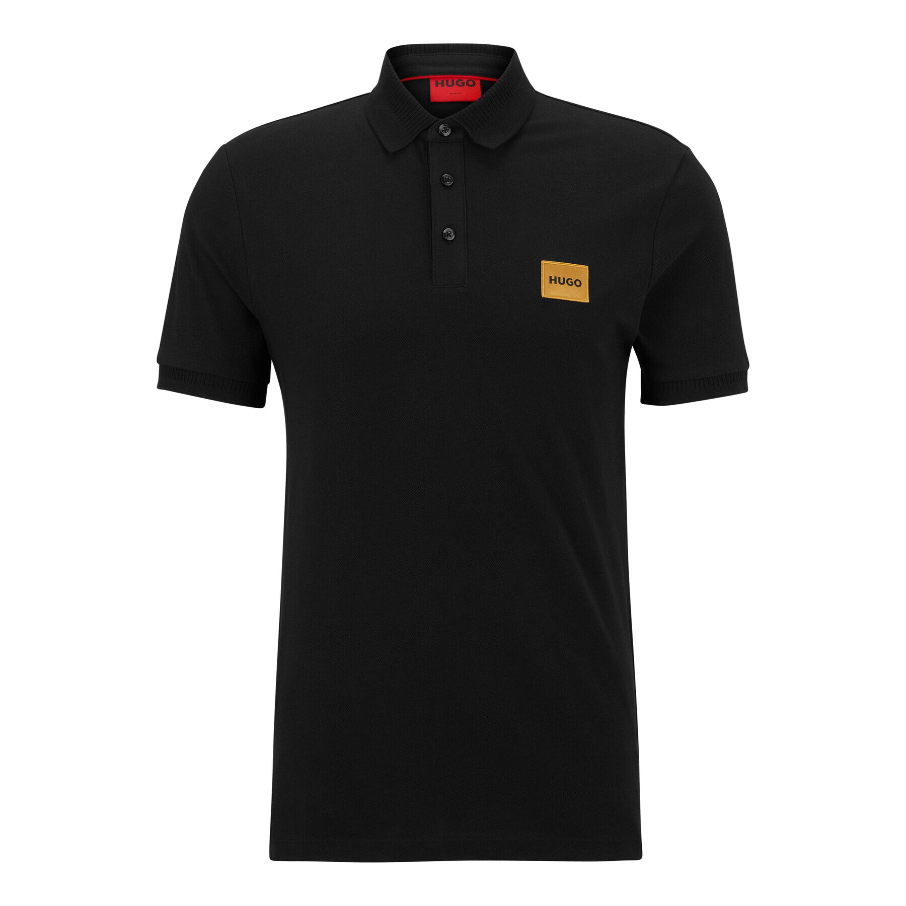 Hugo Tricou polo 50484715 Negru Slim Fit - Pled.ro