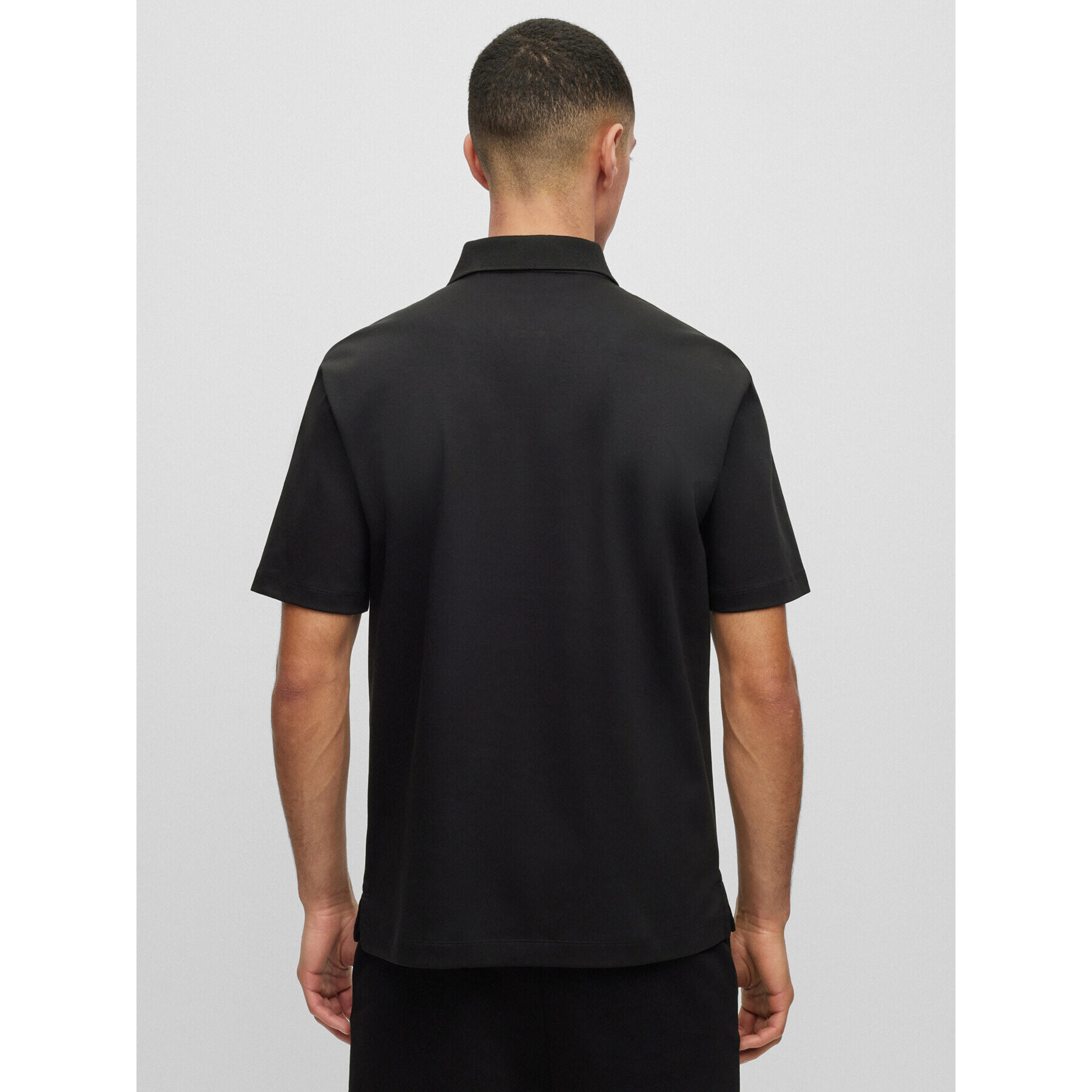 Hugo Tricou polo Dagros 50493036 Negru Regular Fit - Pled.ro