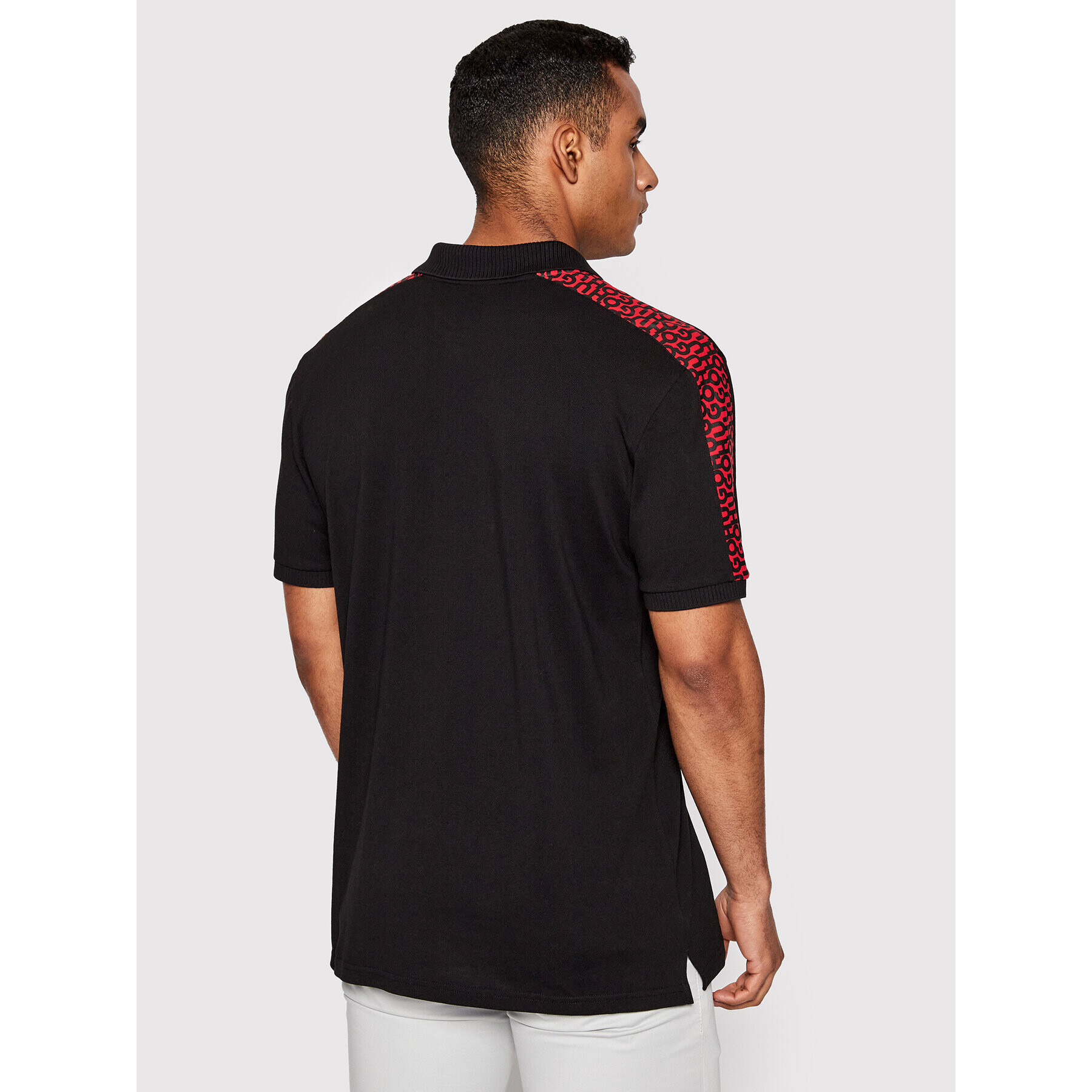 Hugo Tricou polo Daplin 50471638 Negru Regular Fit - Pled.ro