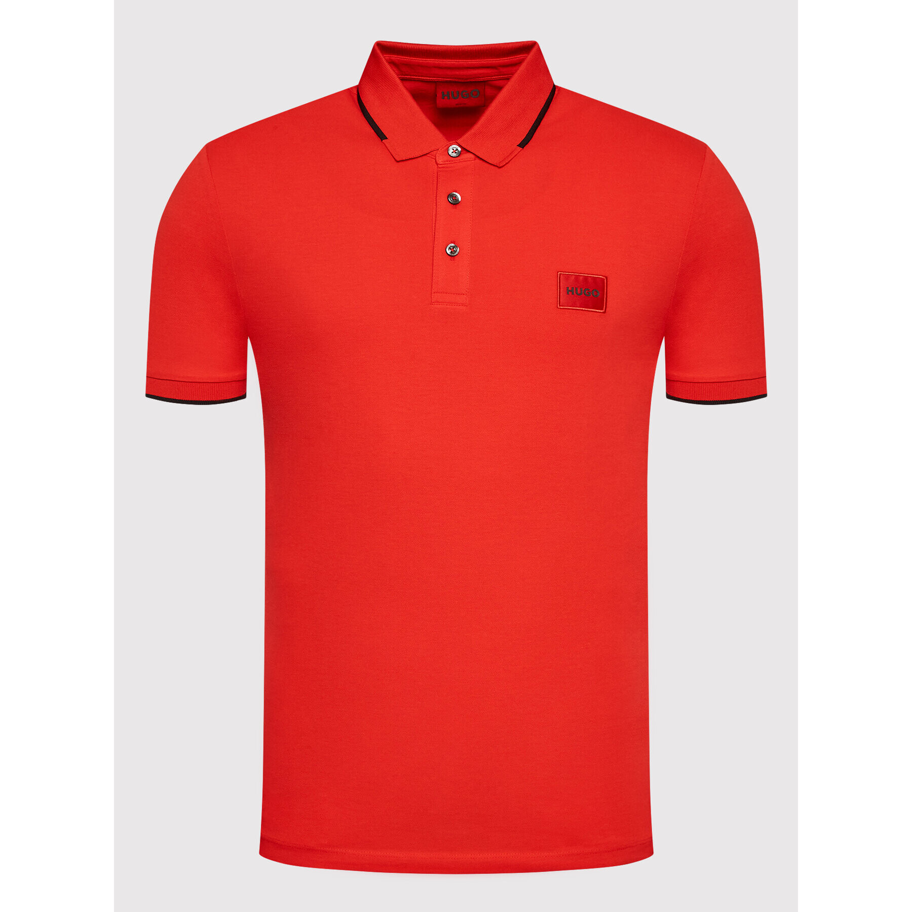 Hugo Tricou polo Deresino 50467384 Roșu Slim Fit - Pled.ro