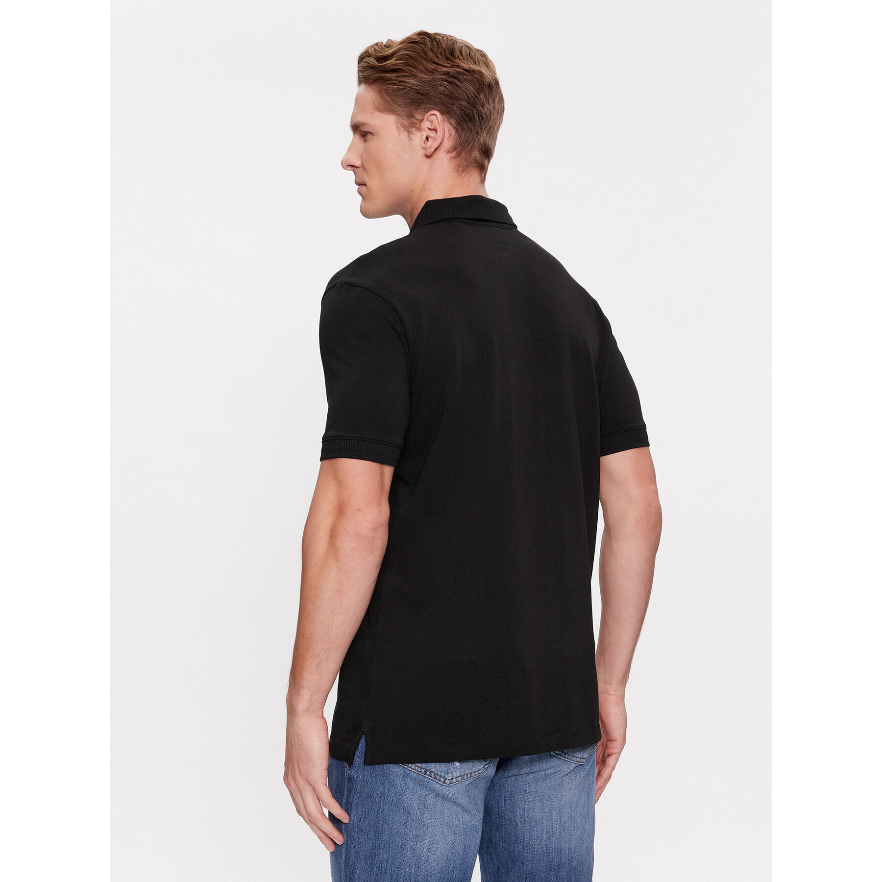 Hugo Tricou polo Dereso_V 50501022 Negru Regular Fit - Pled.ro