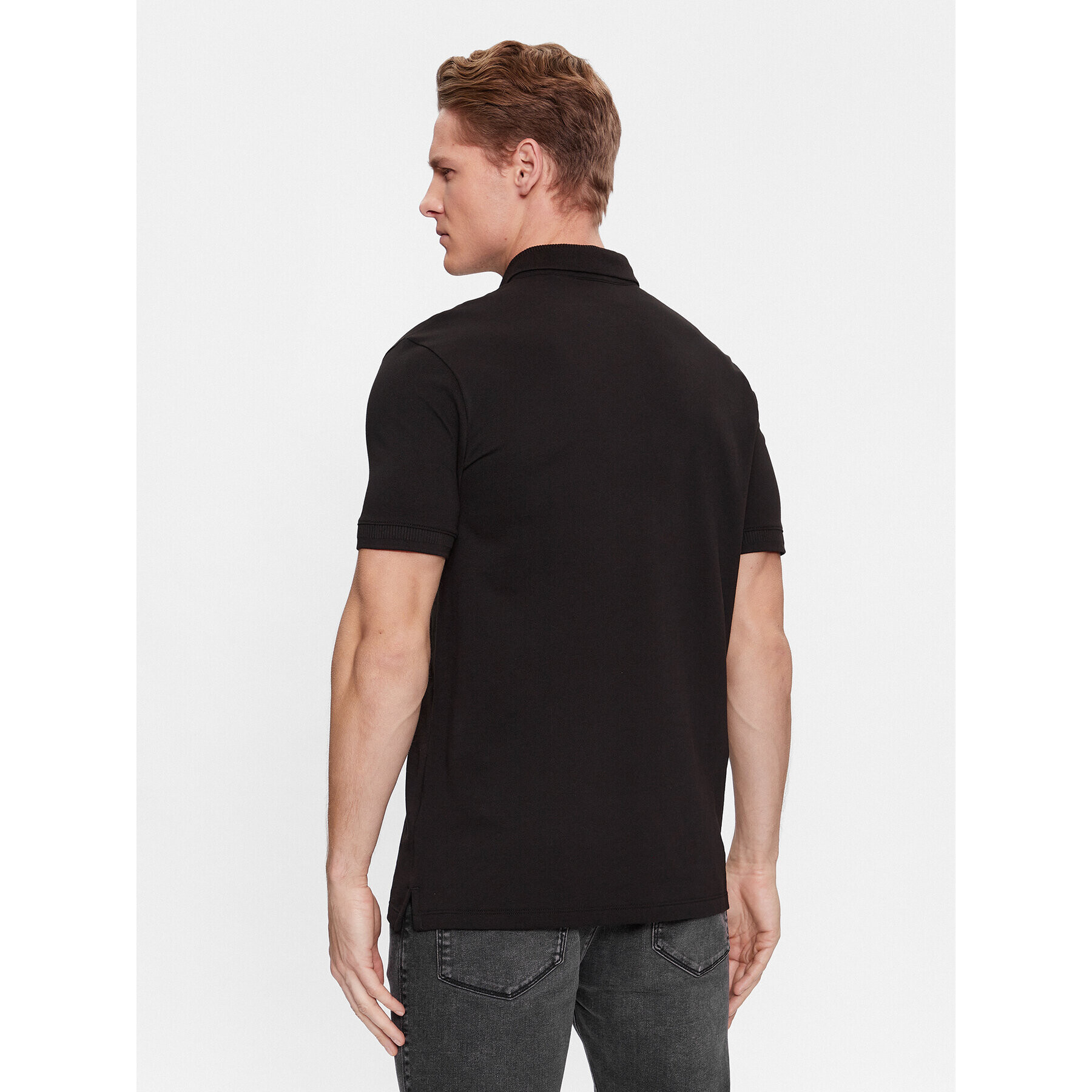 Hugo Tricou polo Dereso_V 50501022 Negru Regular Fit - Pled.ro