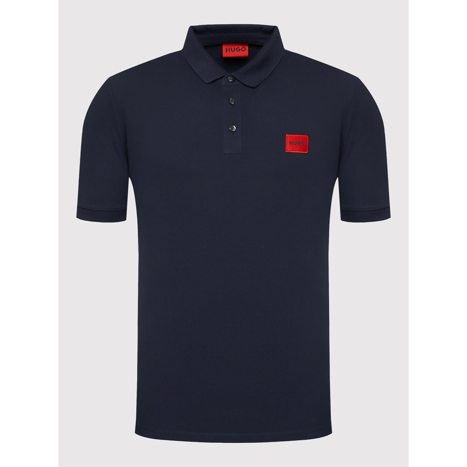 Hugo Tricou polo Dereso222 50466202 Bleumarin Slim Fit - Pled.ro