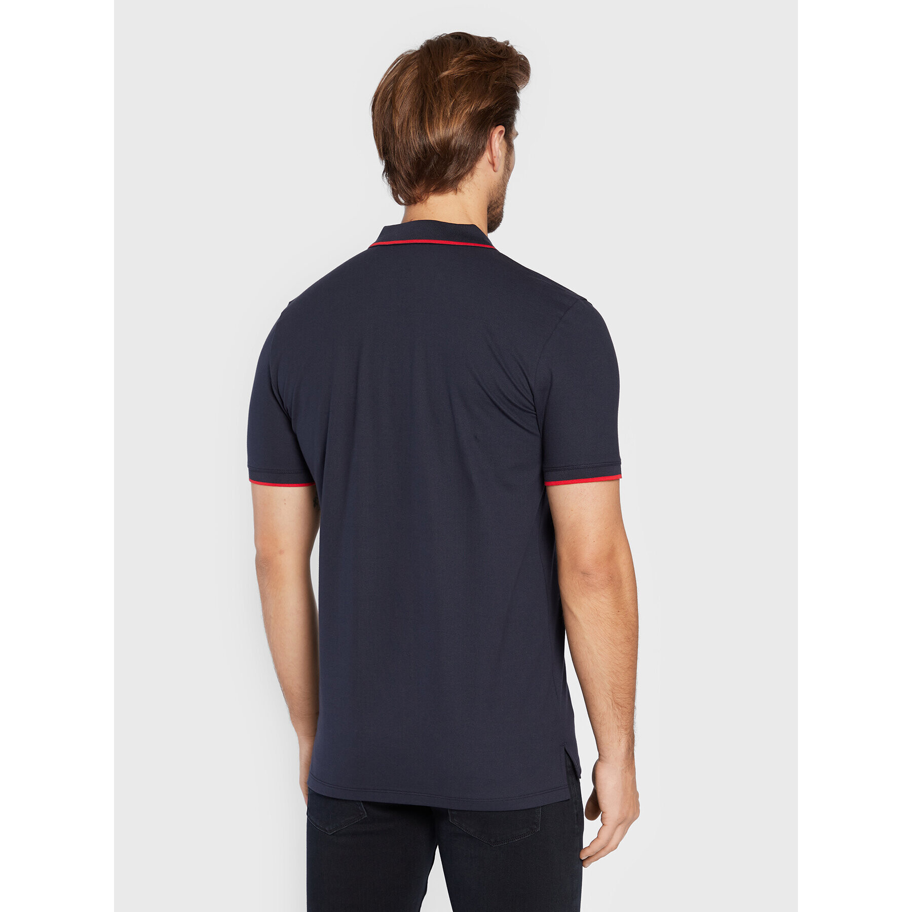 Hugo Tricou polo Dinoso222 50467344 Bleumarin Slim Fit - Pled.ro