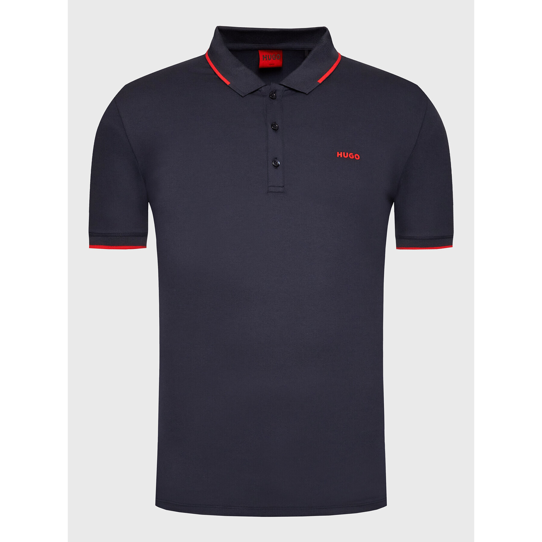 Hugo Tricou polo Dinoso222 50467344 Bleumarin Slim Fit - Pled.ro