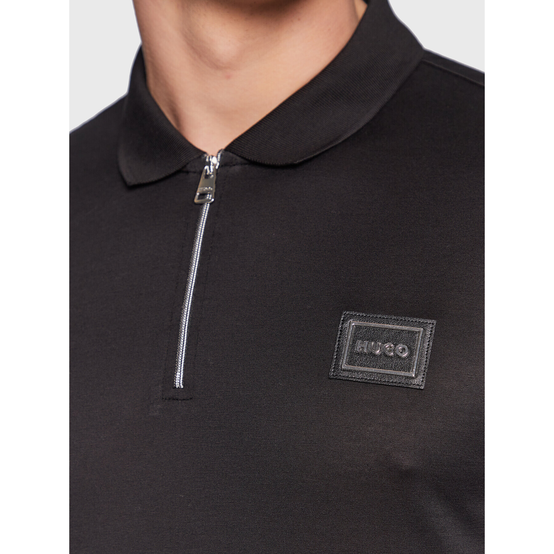 Hugo Tricou polo Domelo 50475482 Negru Regular Fit - Pled.ro