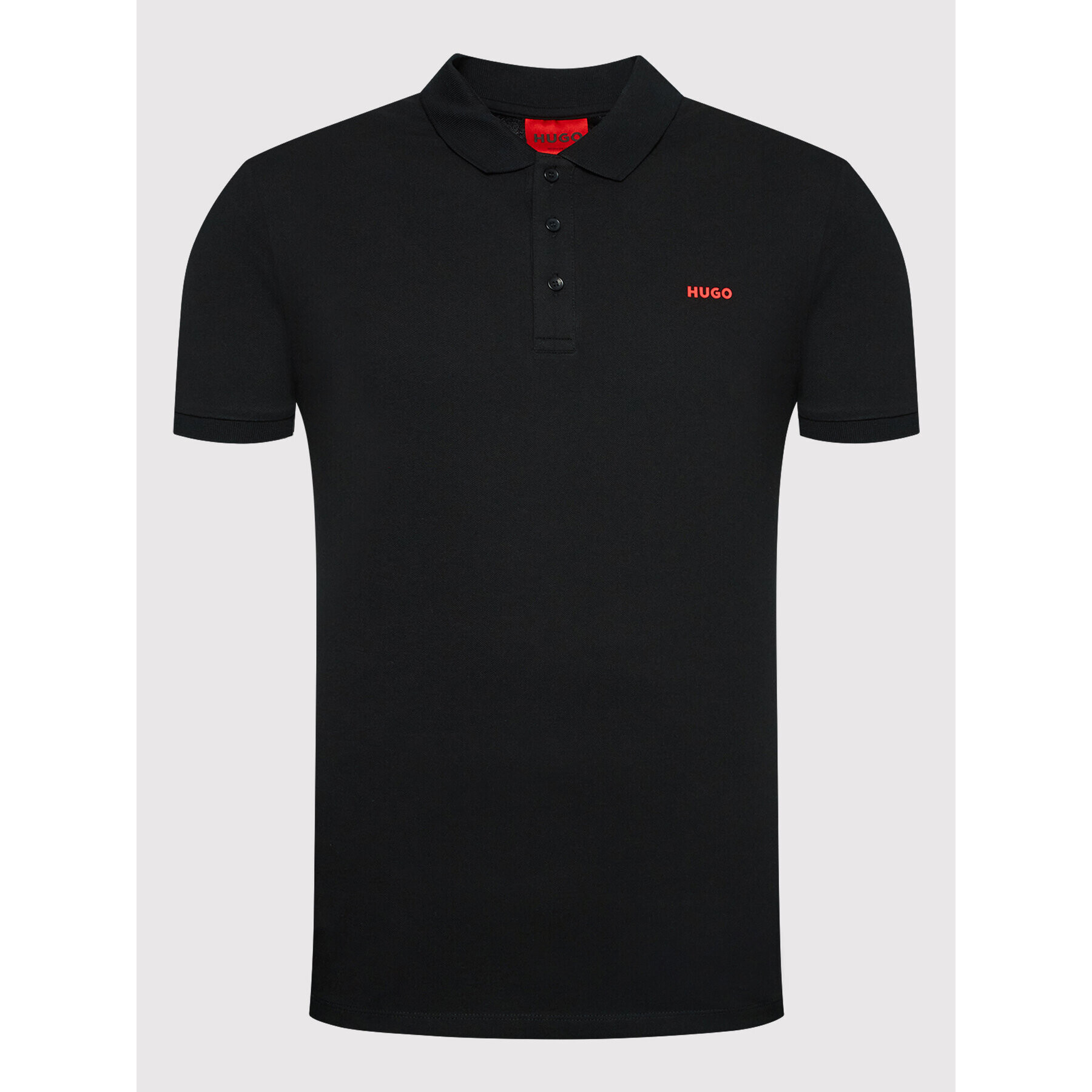 Hugo Tricou polo Donos222 50466182 Negru Regular Fit - Pled.ro